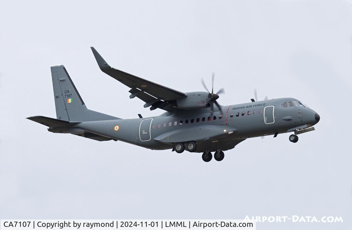 CA7107, 2024 Airbus C-295W C/N S-237, CASA C-295W CA-7107 Indian Air Force