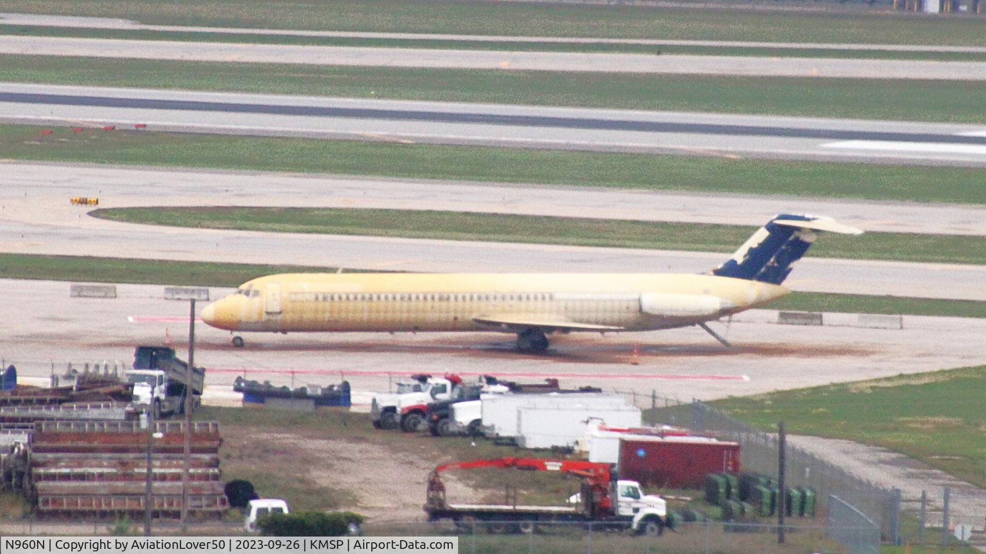 N960N, 1968 Douglas DC-9-31 C/N 47256, MSP Fire Training DC-9-31
