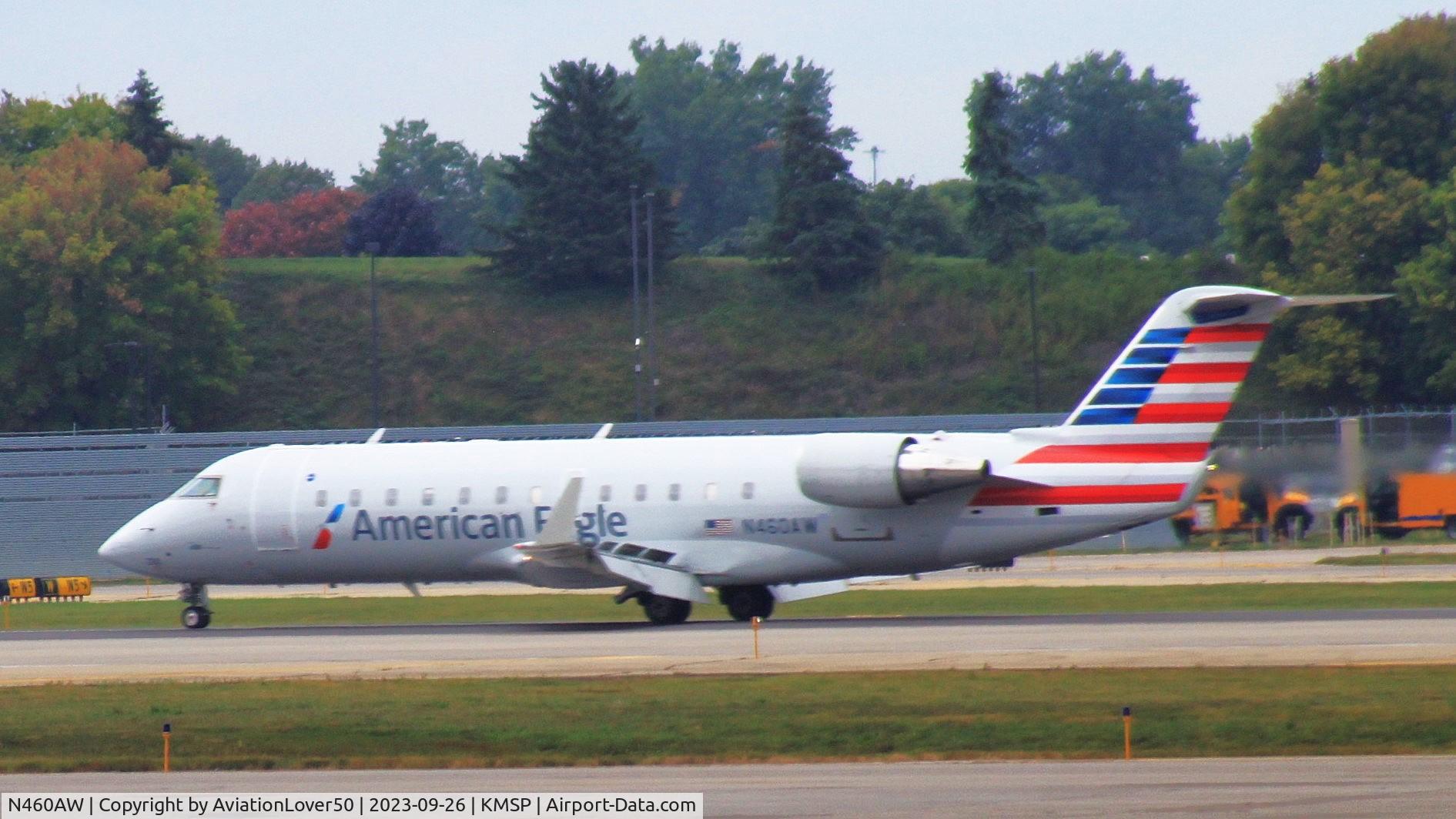 N460AW, 2003 Canadair CRJ-200LR (CL-600-2B19) C/N 7867, American Eagle CRJ-200