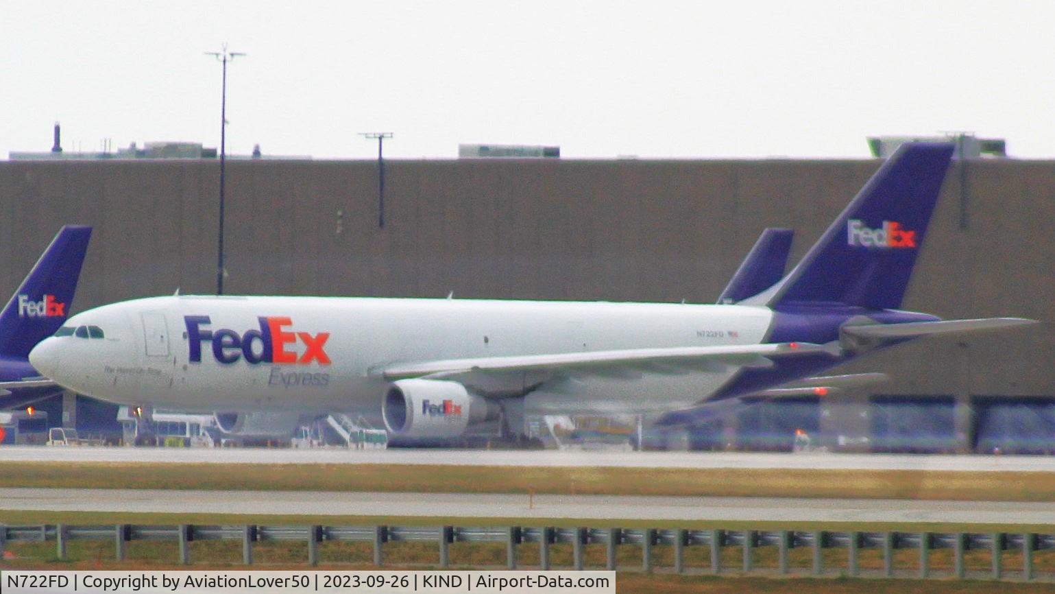 N722FD, 1988 Airbus A300B4-622R C/N 479, FedEx A306F