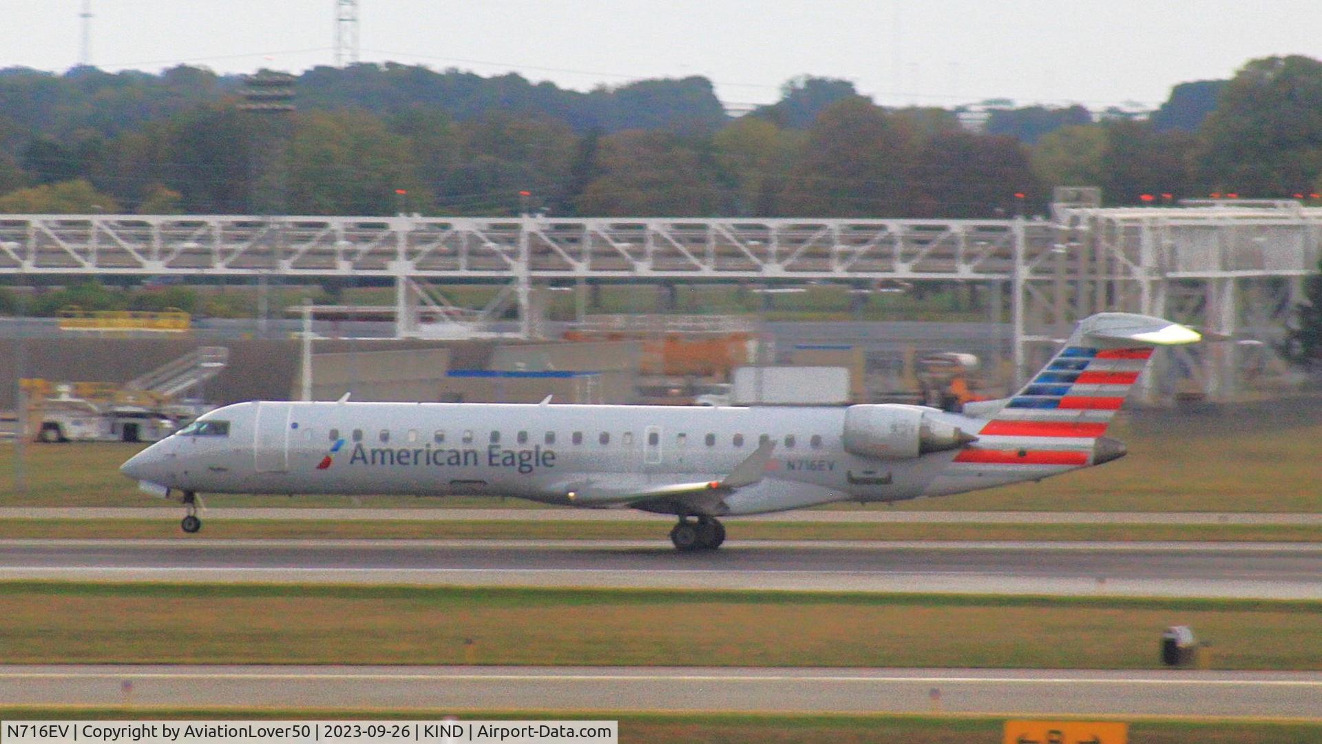 N716EV, 2003 Bombardier CRJ-701 (CL-600-2C10) Regional Jet C/N 10084, American Eagle CRJ7