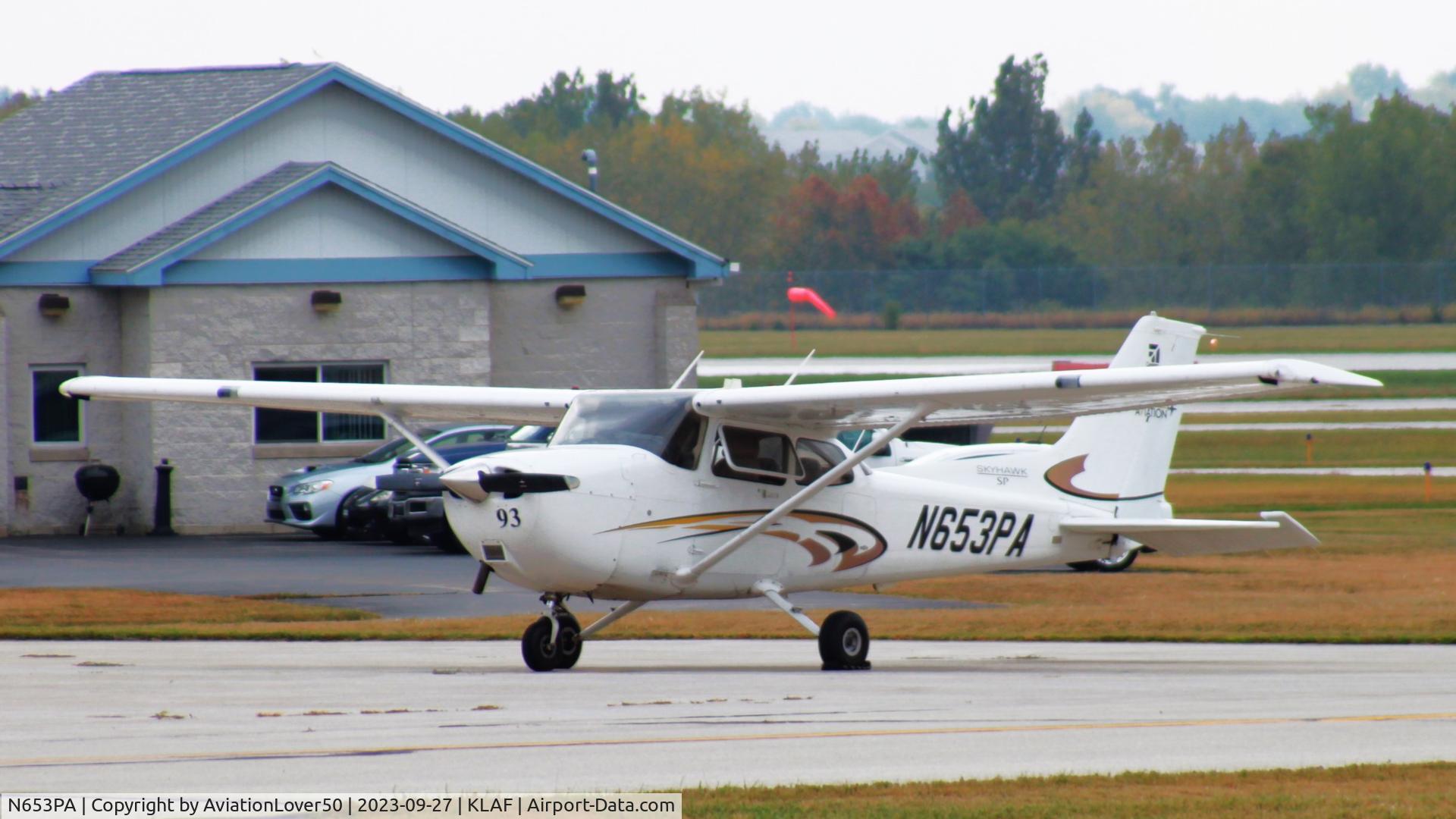 N653PA, 2018 Cessna 172S C/N 172S12163, Purdue Cessna 172