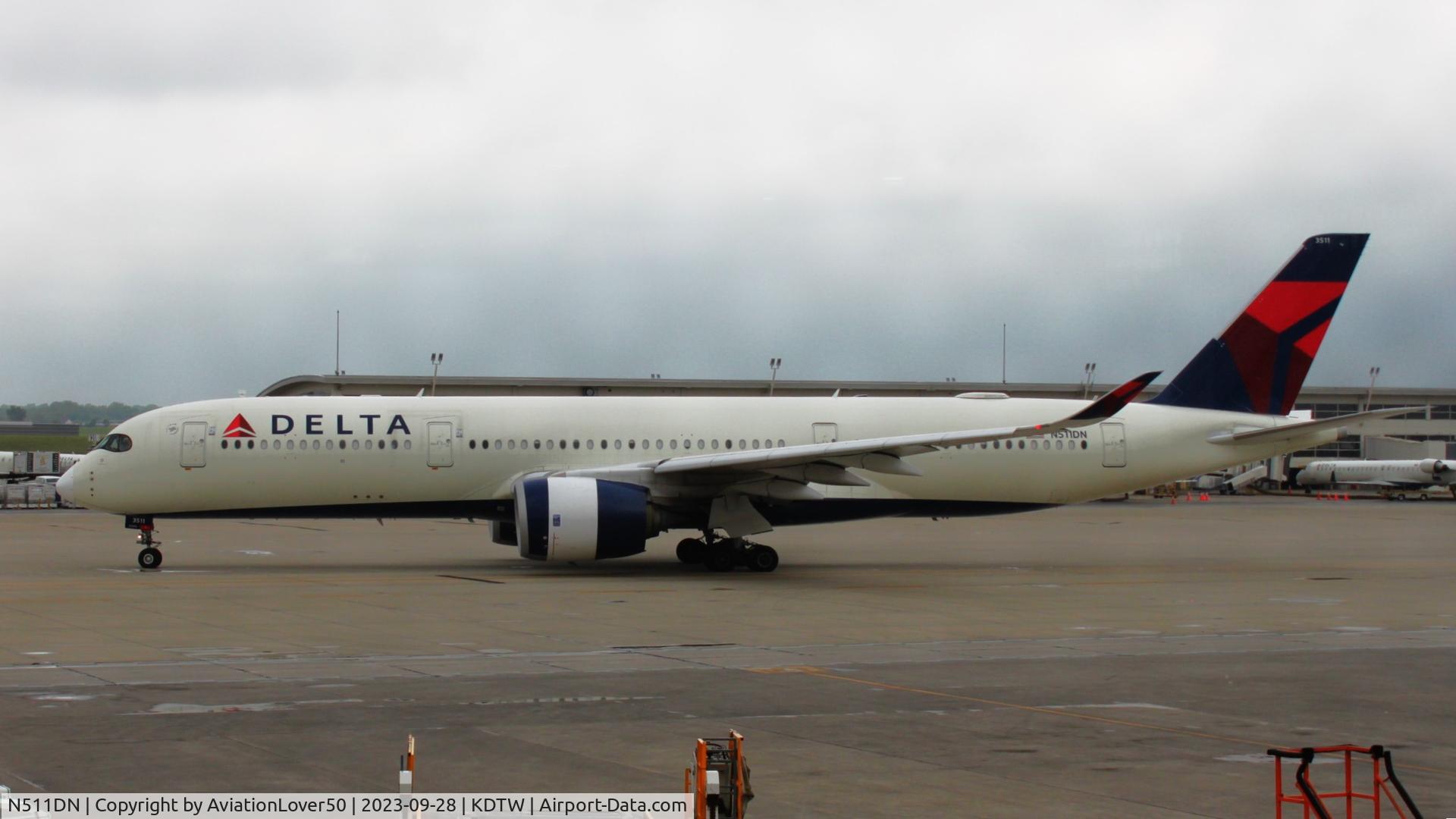 N511DN, 2018 Airbus A350-941 C/N 0210, Delta A359