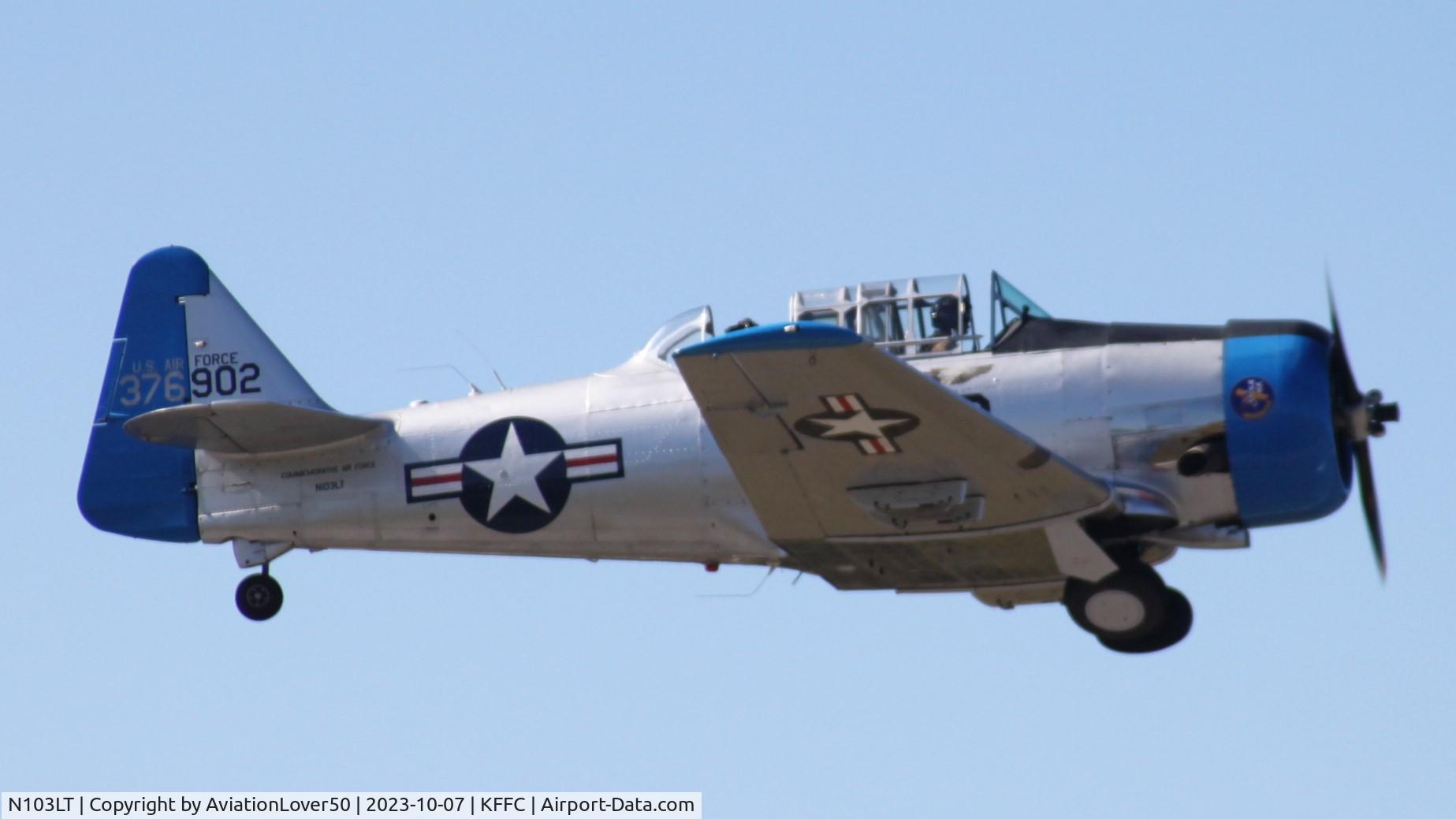 N103LT, 1943 North American SNJ-4 Texan C/N 88-12097, SNJ-4