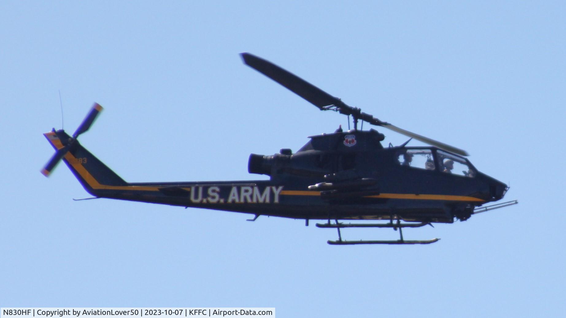 N830HF, 1966 Bell AH-1F C/N 66-15283, AH-1F