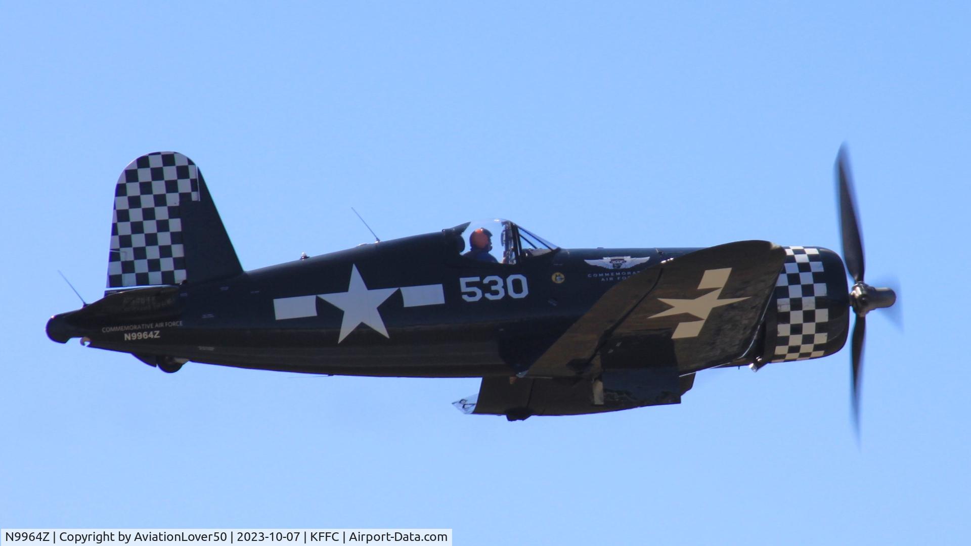 N9964Z, 1943 Goodyear FG-1D Corsair C/N 3729, FG-1D