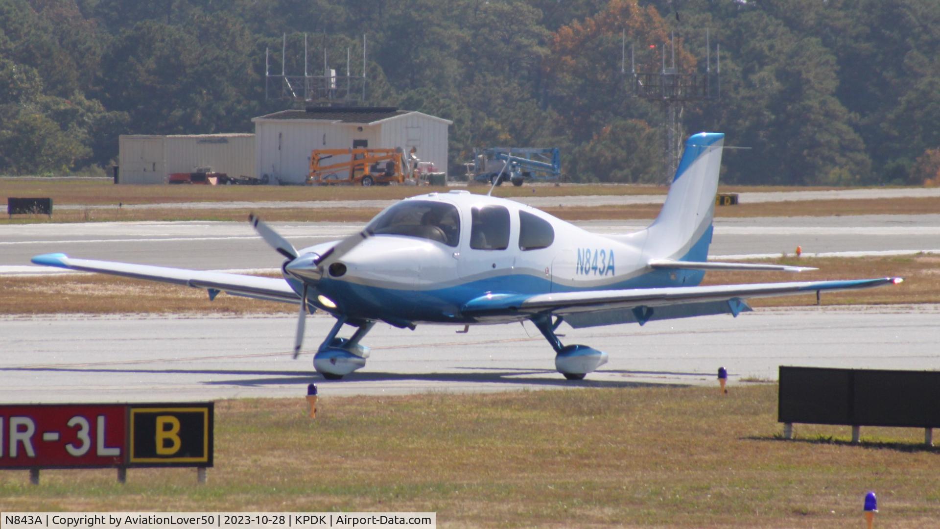N843A, 2006 Cirrus SR22 G2 C/N 2196, SR22