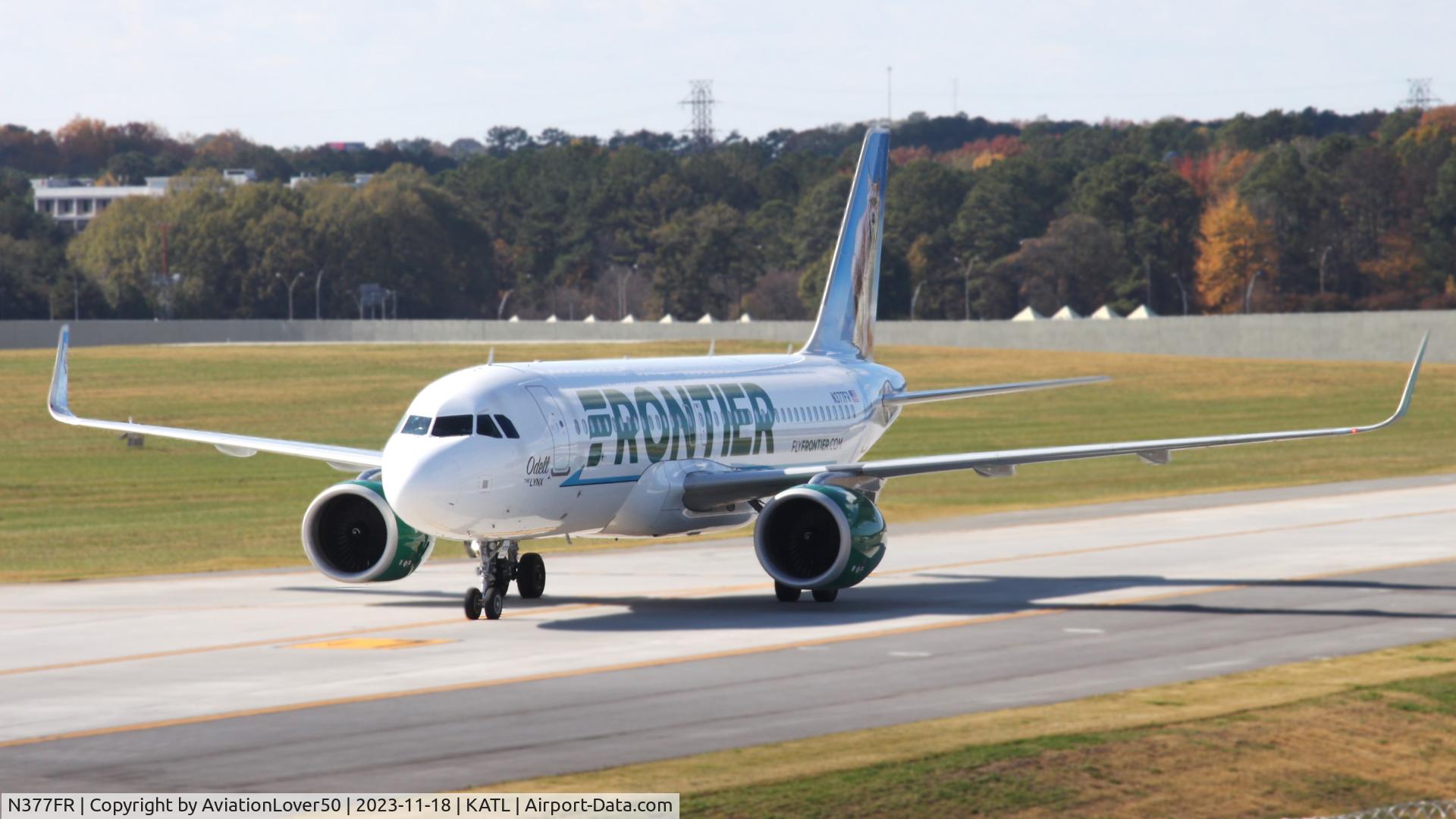 N377FR, 2021 Airbus A320-251N C/N 10384, Frontier A20N
