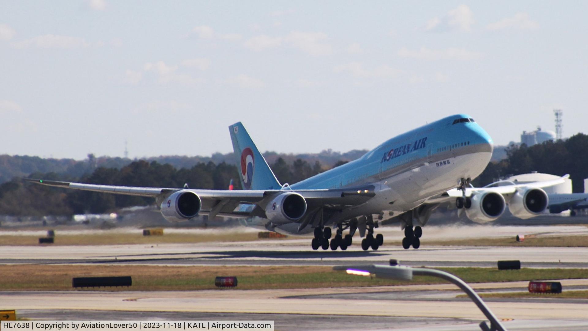 HL7638, 2016 Boeing 747-8B5 C/N 60408, Korean 748
