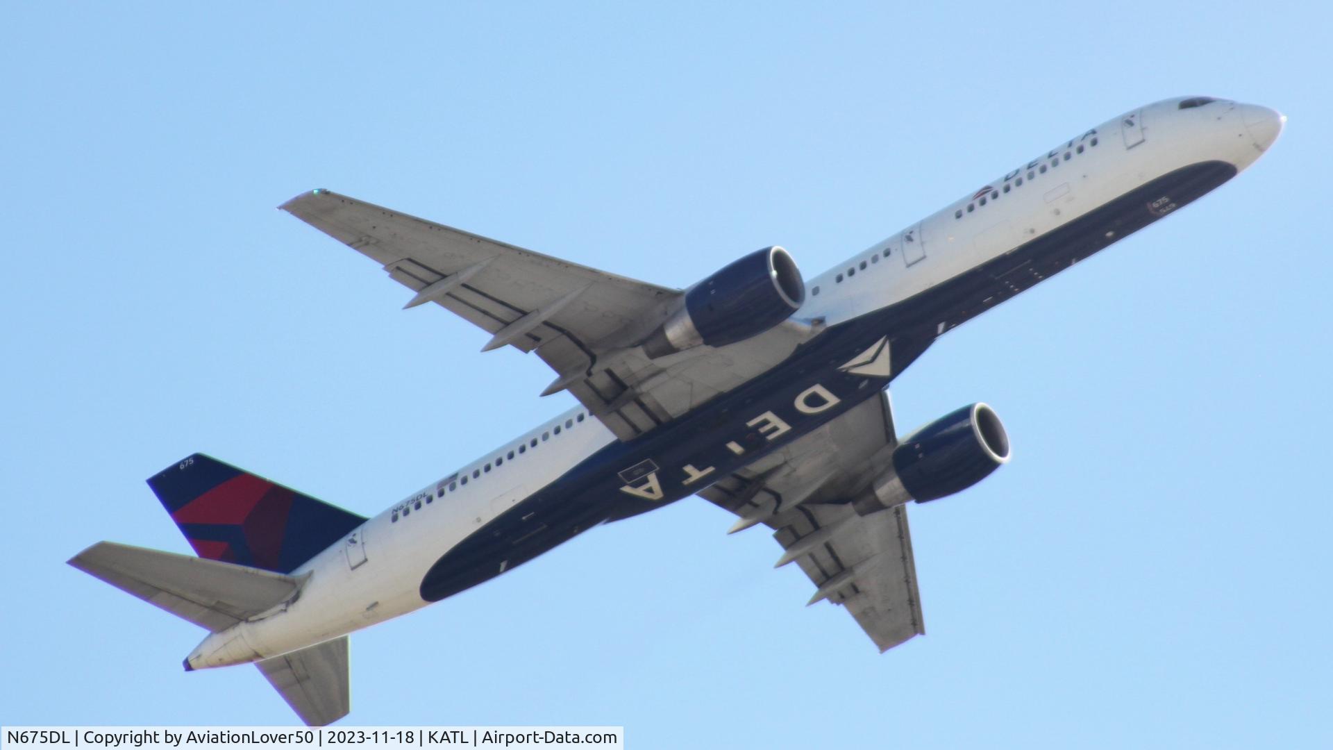 N675DL, 1992 Boeing 757-232 C/N 25980, Delta 752
