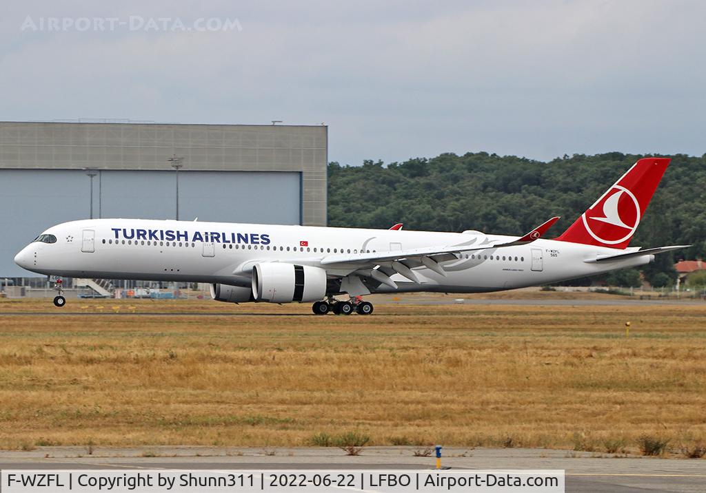 F-WZFL, 2022 Airbus A350-941 C/N 0565, C/n 0565 - To be TC-LGG