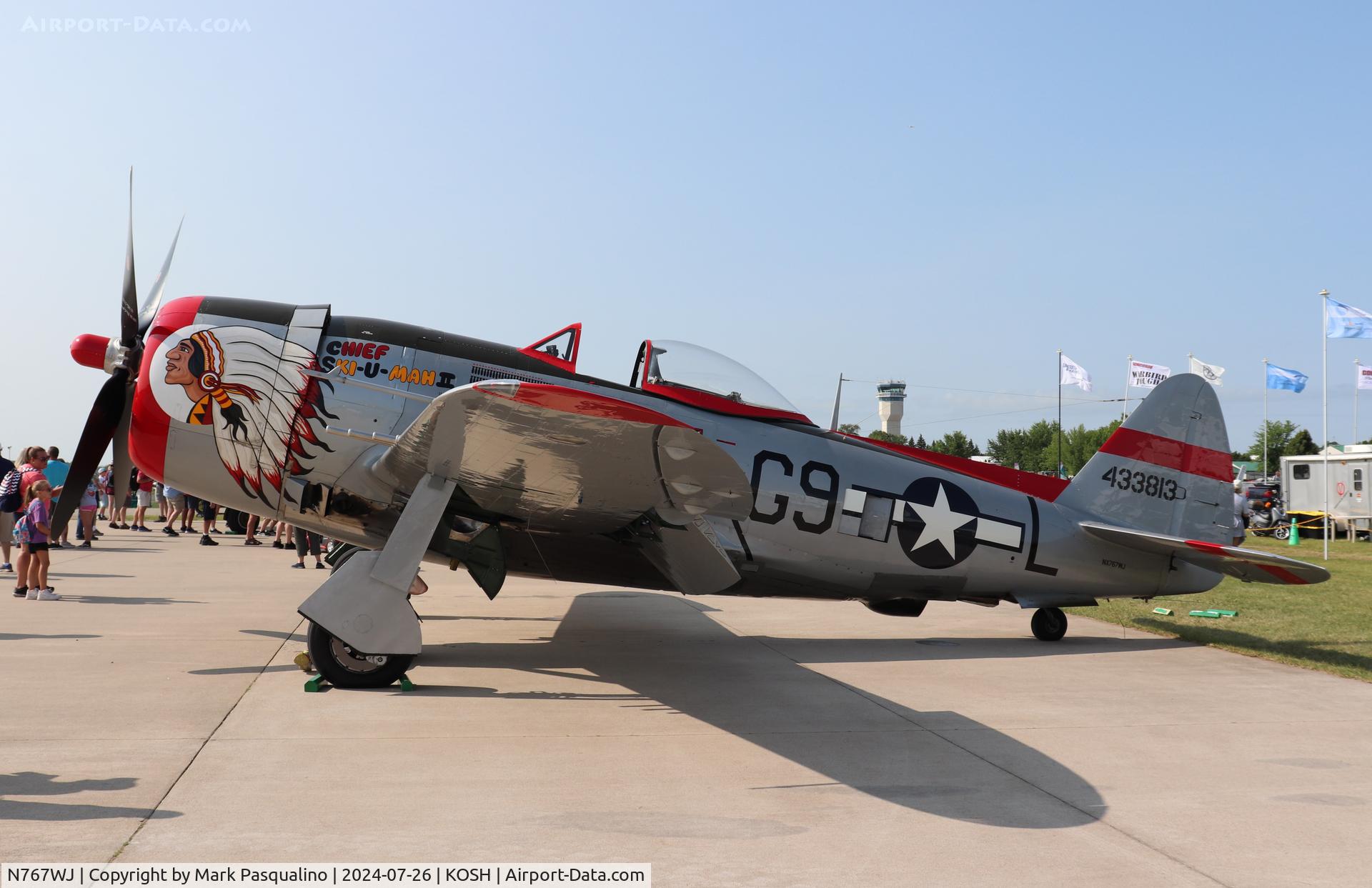 N767WJ, 1944 Republic P-47D Thunderbolt C/N 399-53778 (USAF 44-32817), Republic P-47D