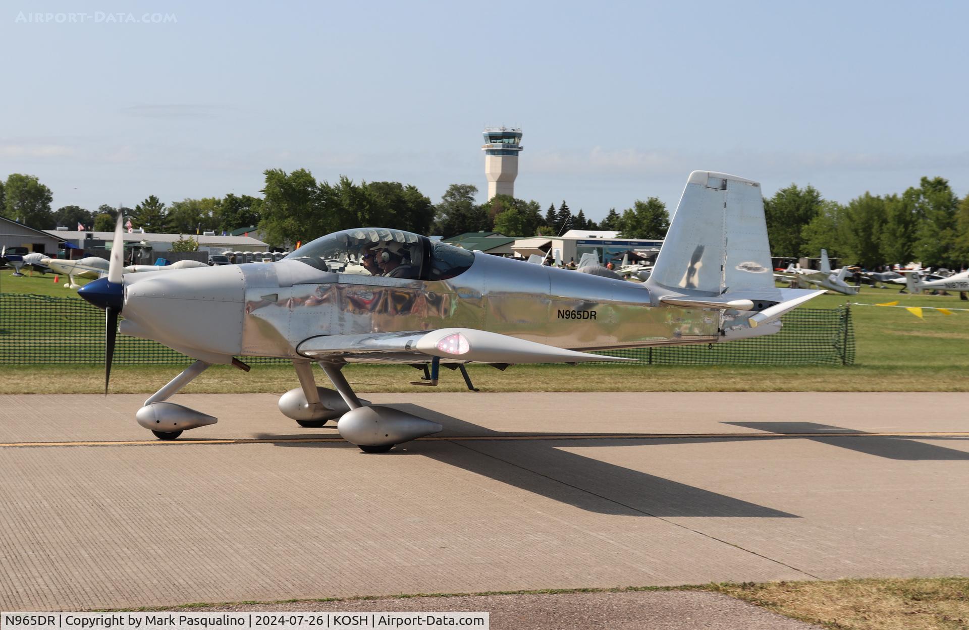 N965DR, 2022 Vans RV-9A C/N 91931, Vans RV-9A