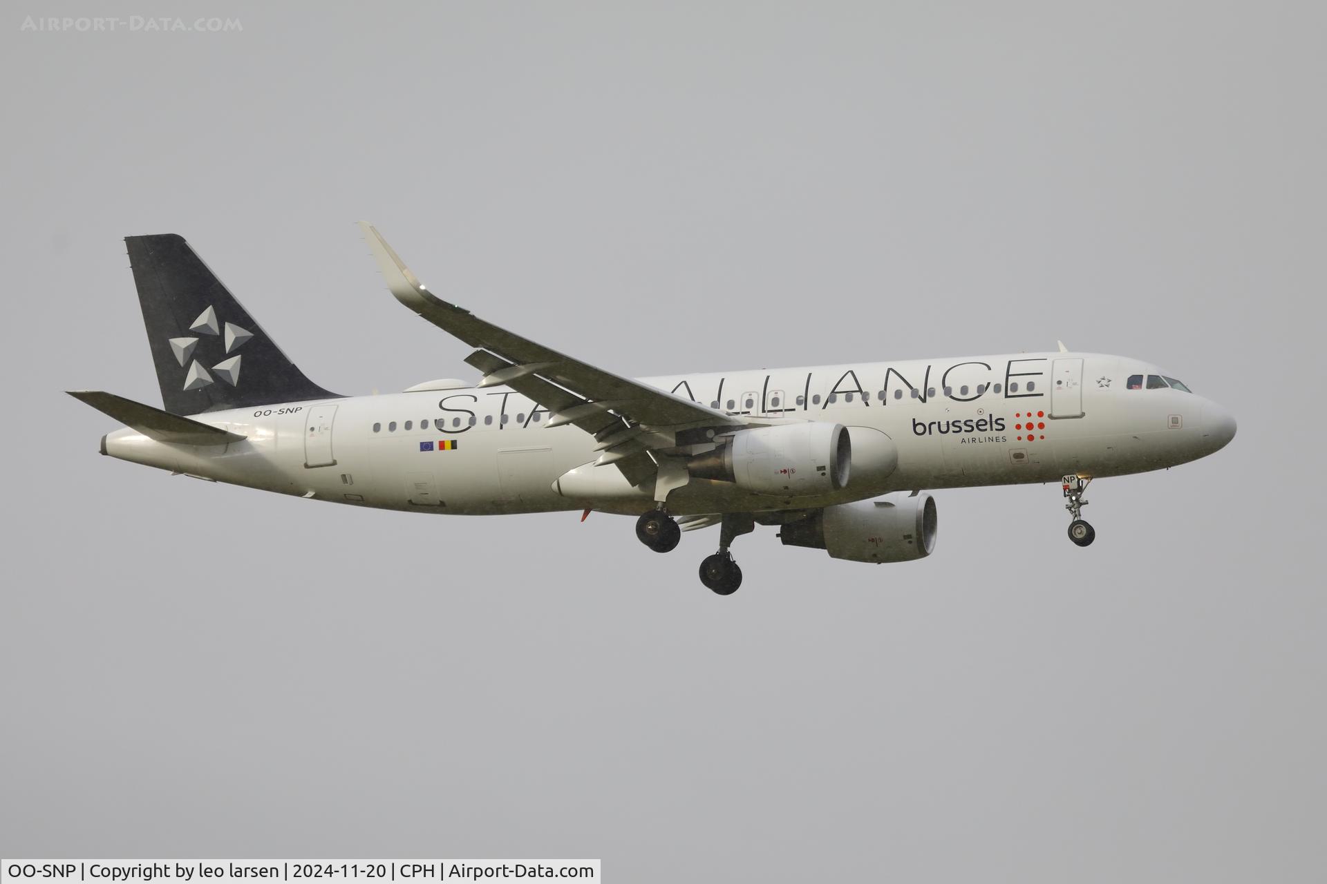 OO-SNP, 2013 Airbus A320-214 C/N 5635, Copenhagen 20.11.2024