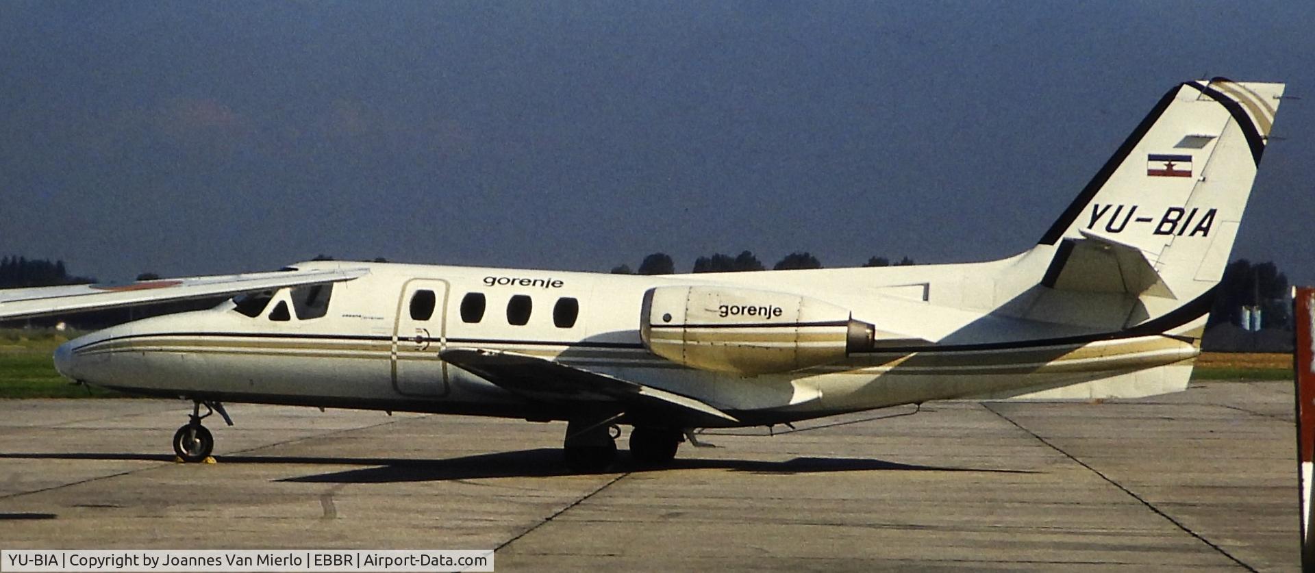 YU-BIA, 1972 Cessna 500 Citation 1 C/N 500-0031, ex-slide