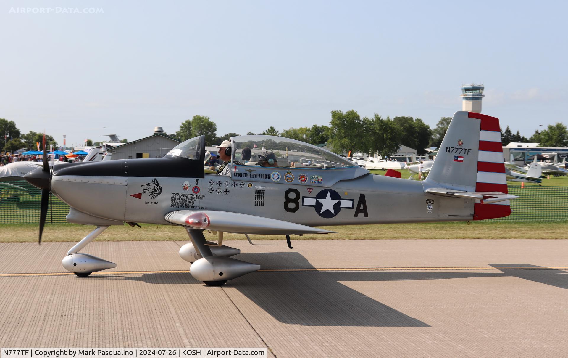 N777TF, 2011 Vans RV-8 C/N 82649, Vans RV-8