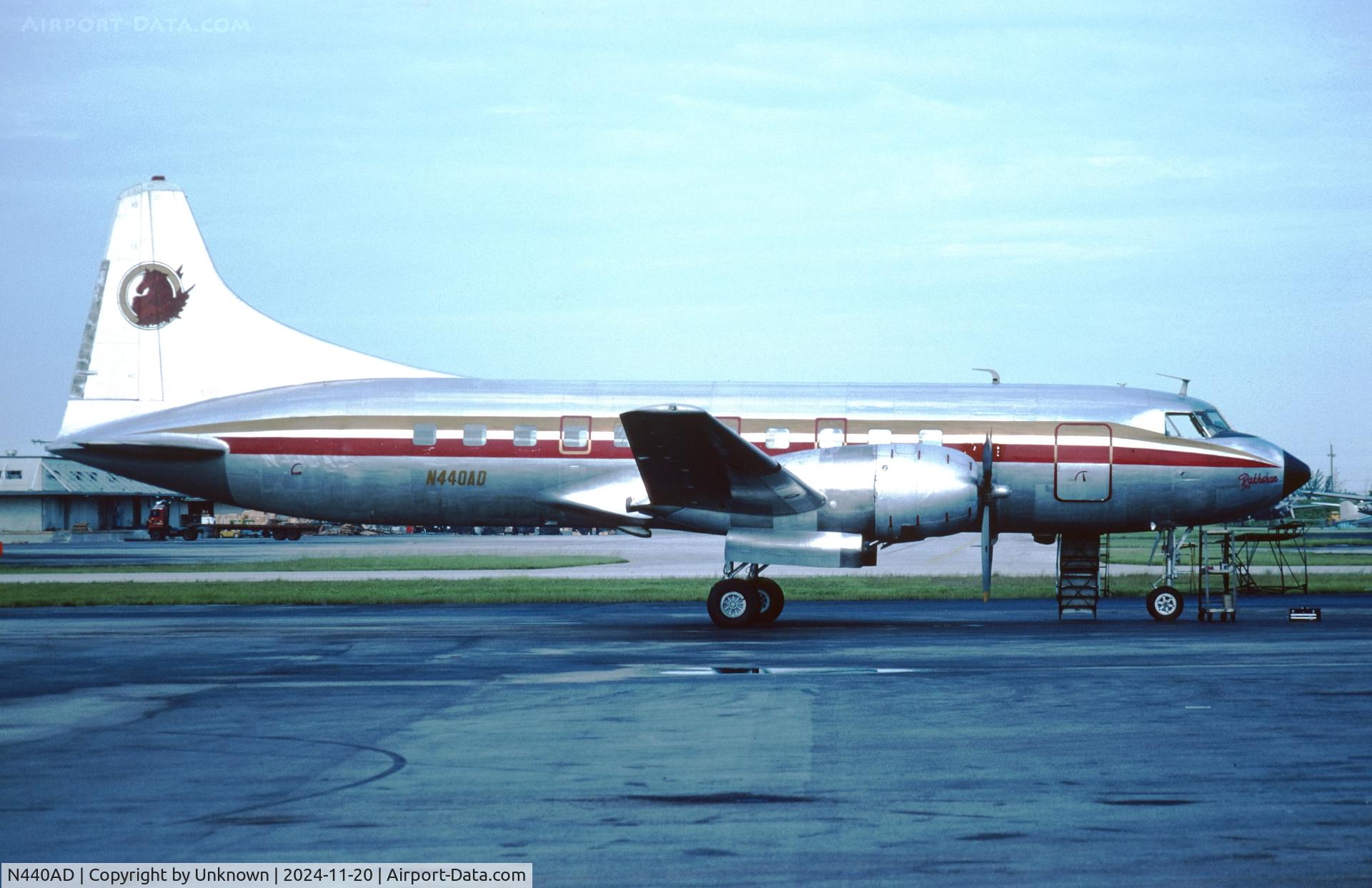 N440AD, 1957 Convair 440 Metropolitan C/N 447, Unknown