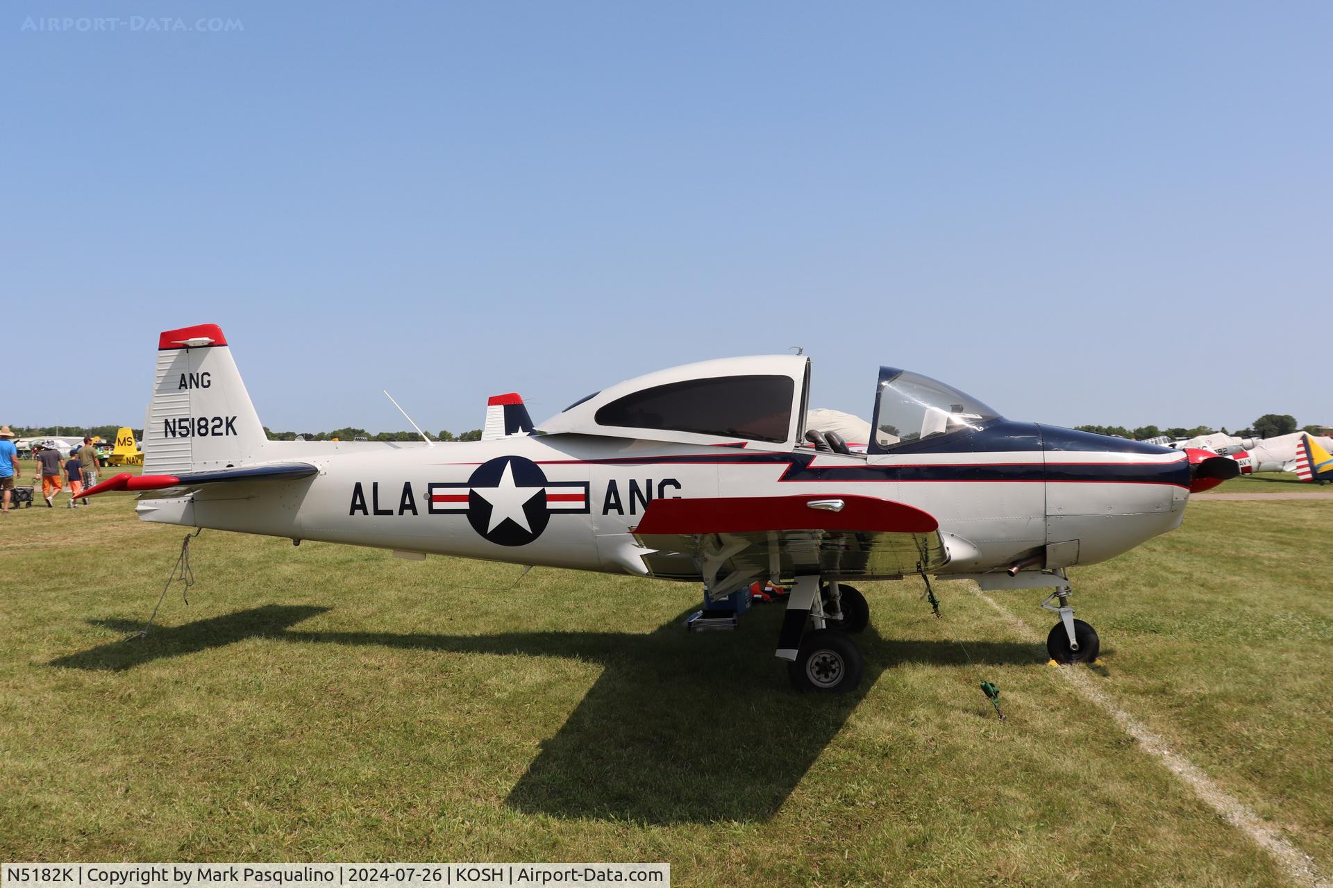 N5182K, 1950 Ryan Navion A C/N NAV-4-2082, Navion A