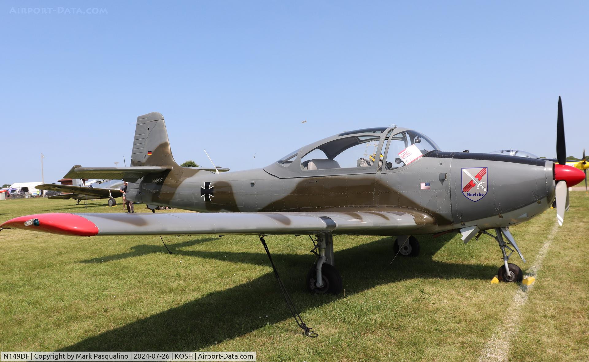 N149DF, 1963 Piaggio P-149D C/N 348, Piaggio P-149D