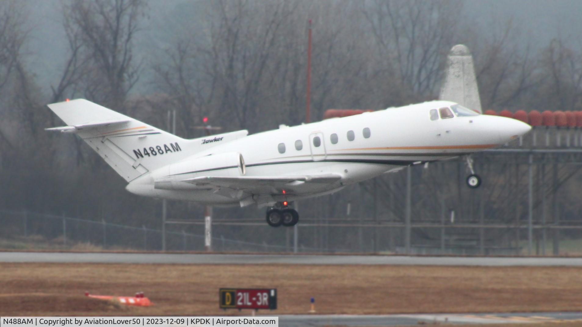 N488AM, 2003 Raytheon Hawker 800XP C/N 258648, 800XP