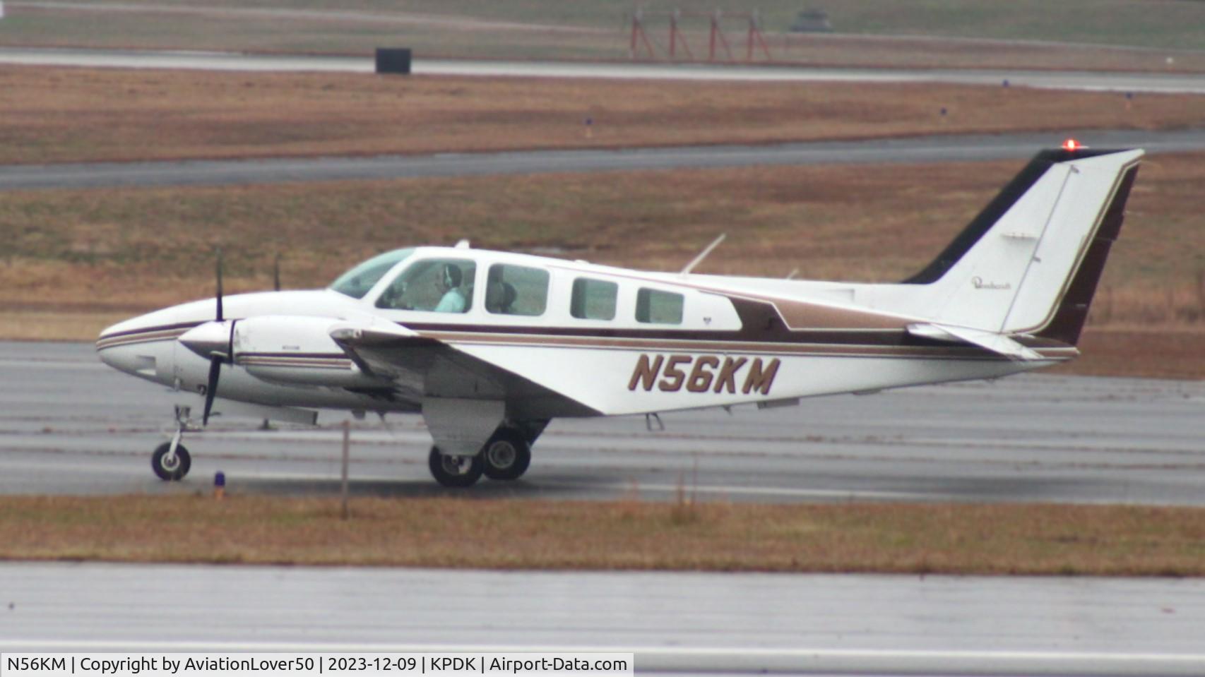 N56KM, 1983 Beech 58 Baron C/N TH-1391, 58 Baron