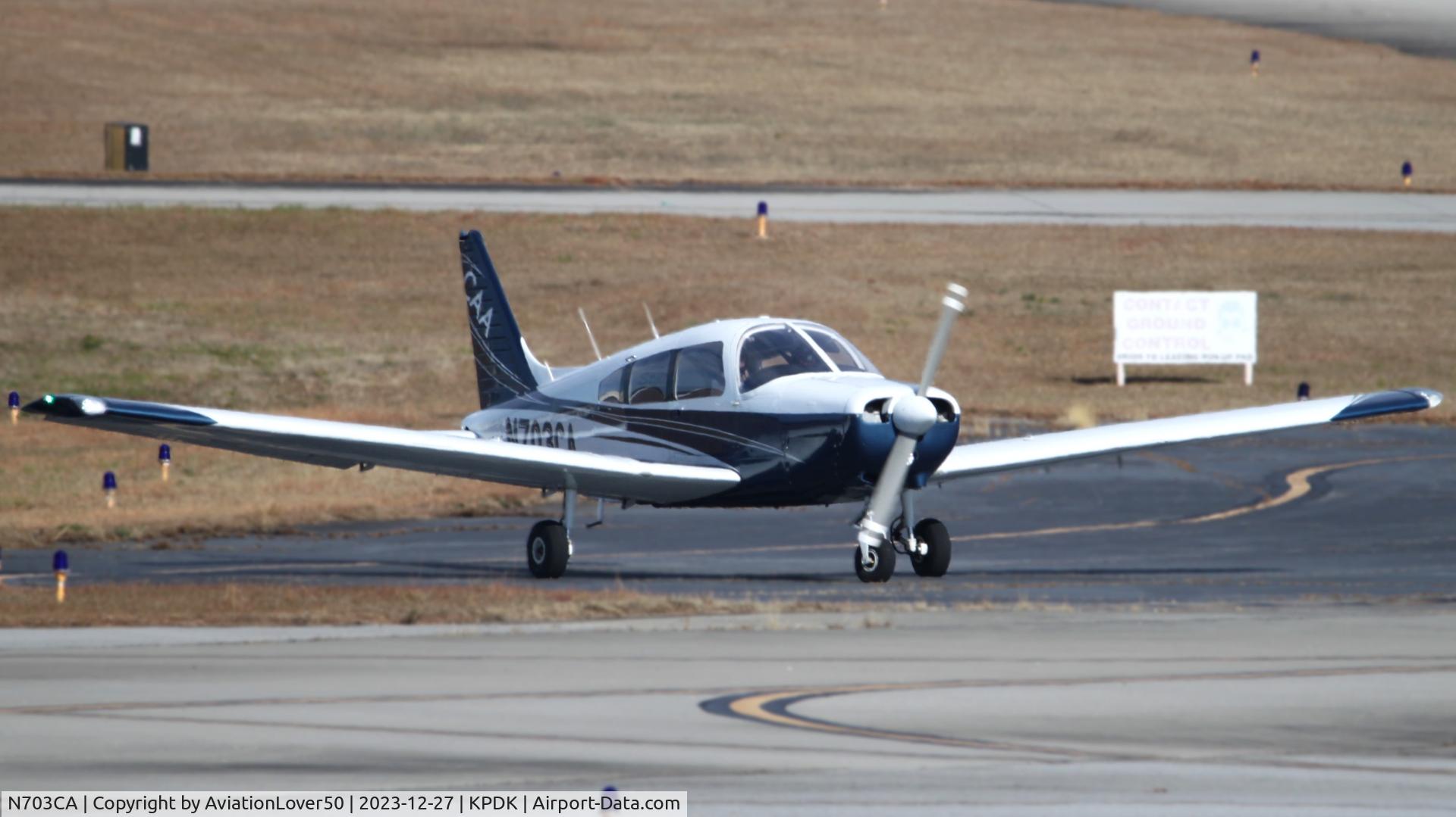 N703CA, 1981 Piper PA-28-161 C/N 28-8116225, Centennial PA-28-161