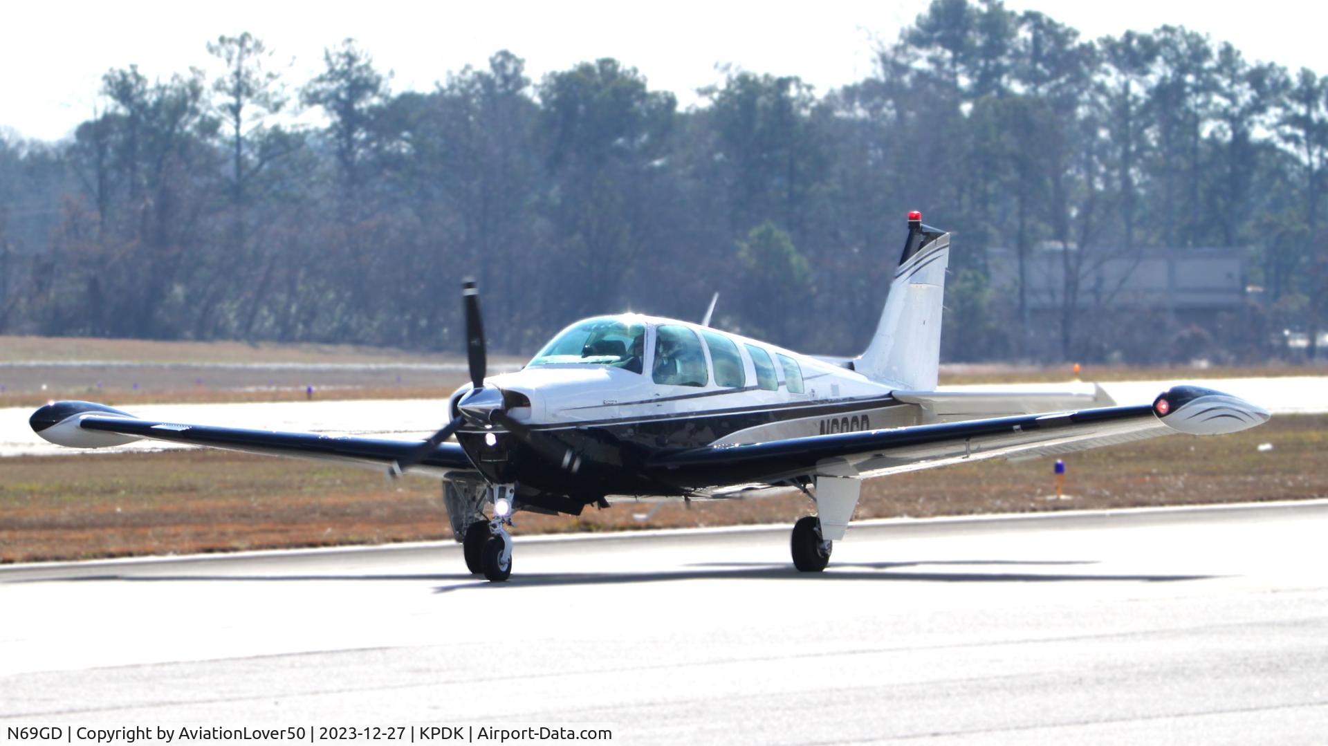 N69GD, 1989 Beech A36 Bonanza 36 C/N E-2509, A36 Bonanza