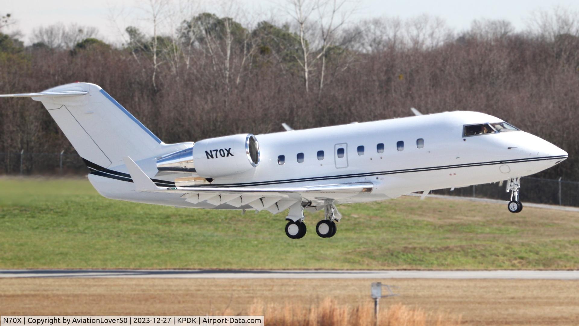 N70X, 1981 Canadair Challenger 600 (CL-600-1A11) C/N 1032, Challenger 601-3A