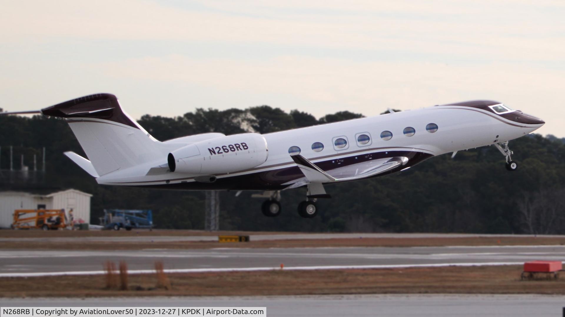 N268RB, 2023 Gulfstream G600 C/N 73120, Amway G600