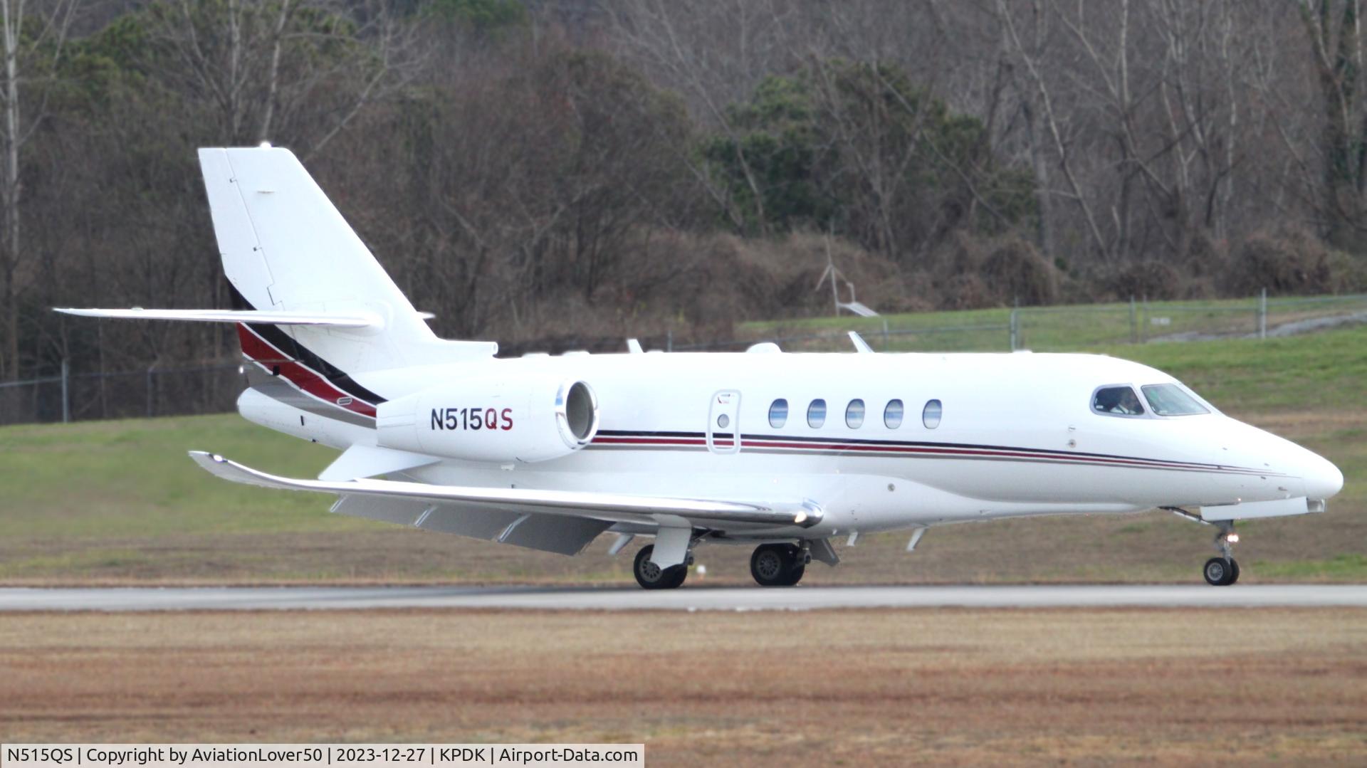 N515QS, 2016 Cessna 680A Citation Latitude C/N 680A-0053, NetJets Citation Latitude