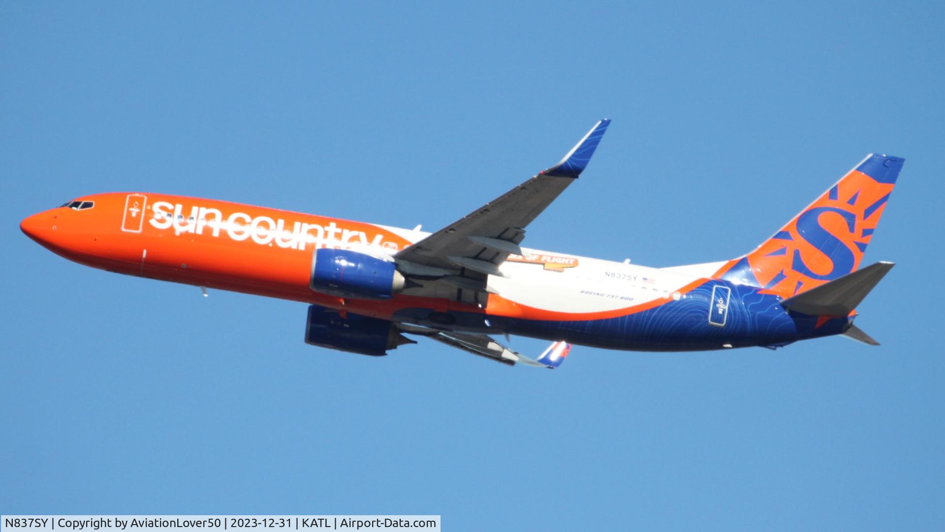 N837SY, 2012 Boeing 737-8KN C/N 40252, Sun Country 738