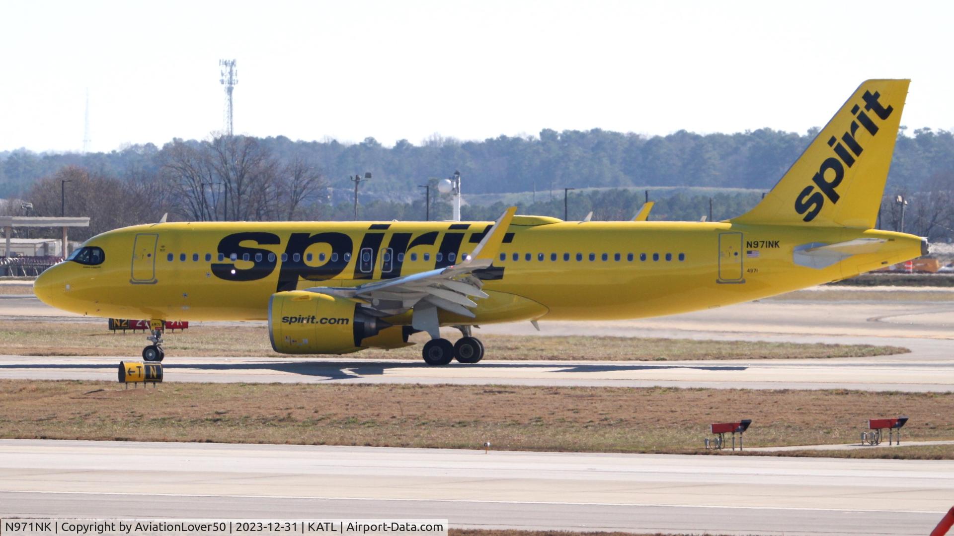 N971NK, 2022 Airbus A320-271N C/N 11222, Spirit A20N