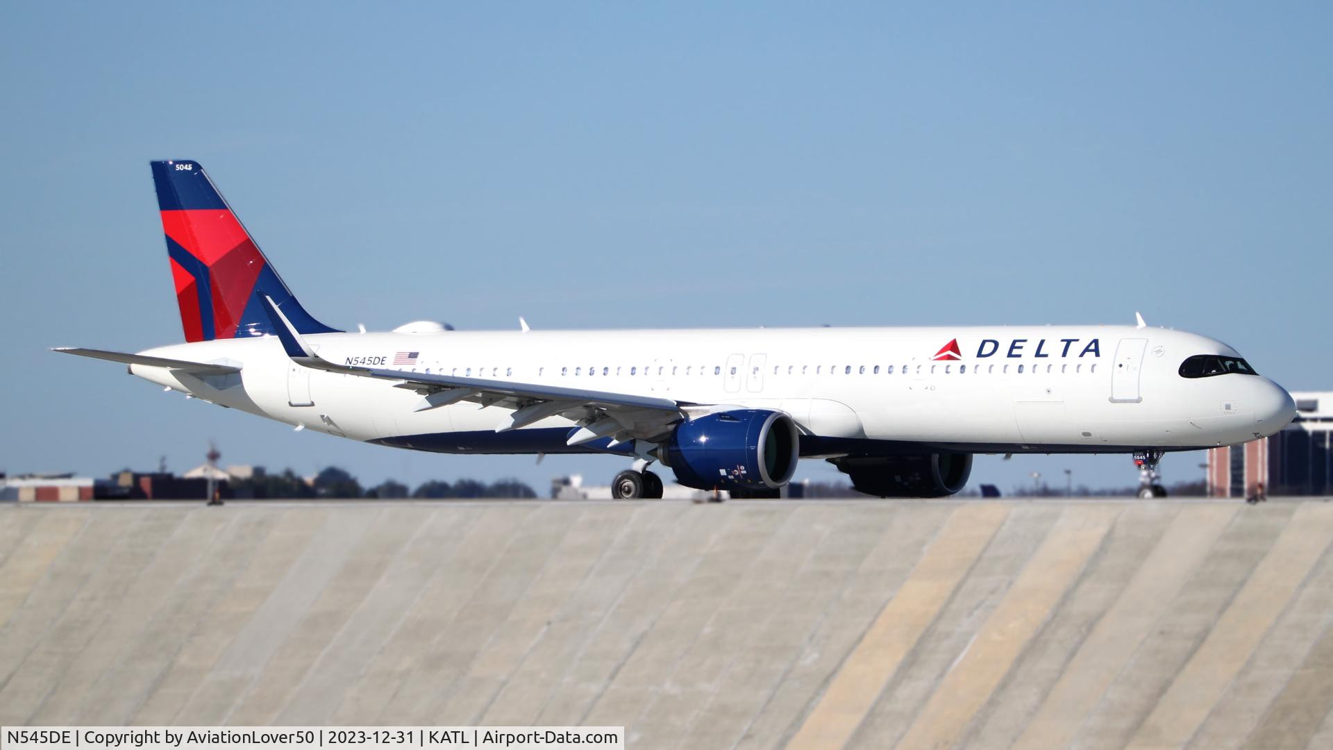 N545DE, 2023 Airbus A321-271NX C/N 11644, Delta A21N