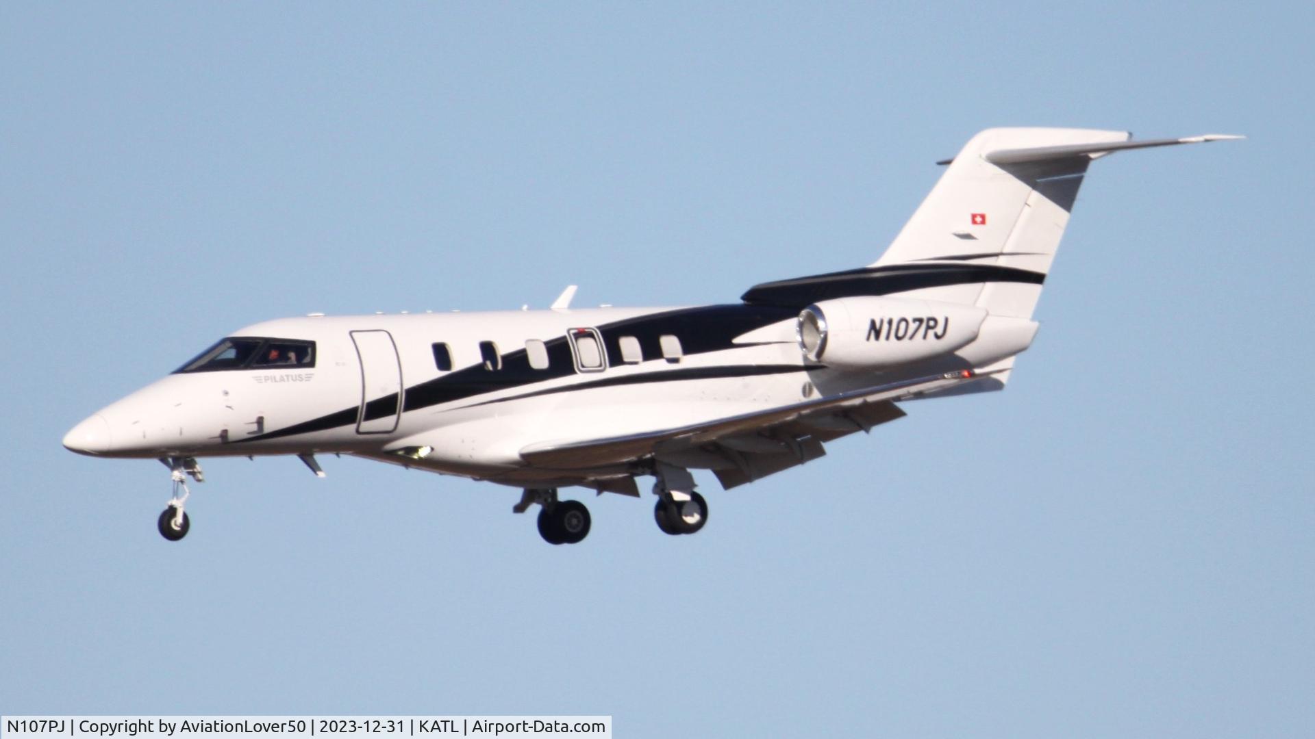 N107PJ, 2018 Pilatus PC-24 C/N 107, PC-24