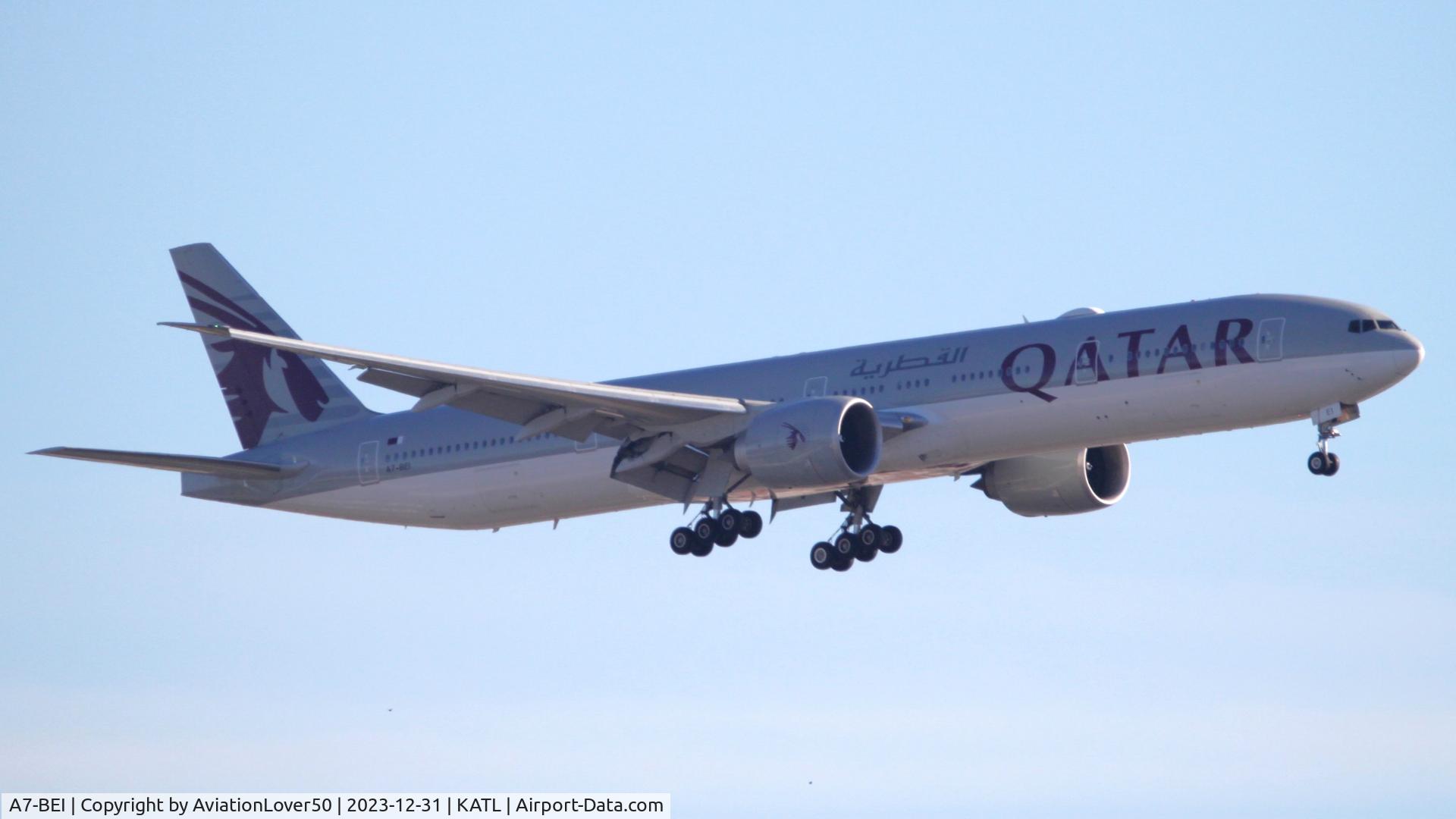 A7-BEI, 2016 Boeing 777-3DZ/ER C/N 60335, Qatar 77W