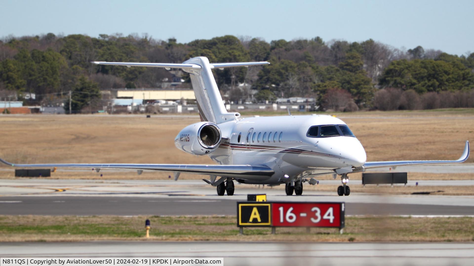 N811QS, 2021 Cessna 700 C/N 700-0046, NetJets Citation Longitude