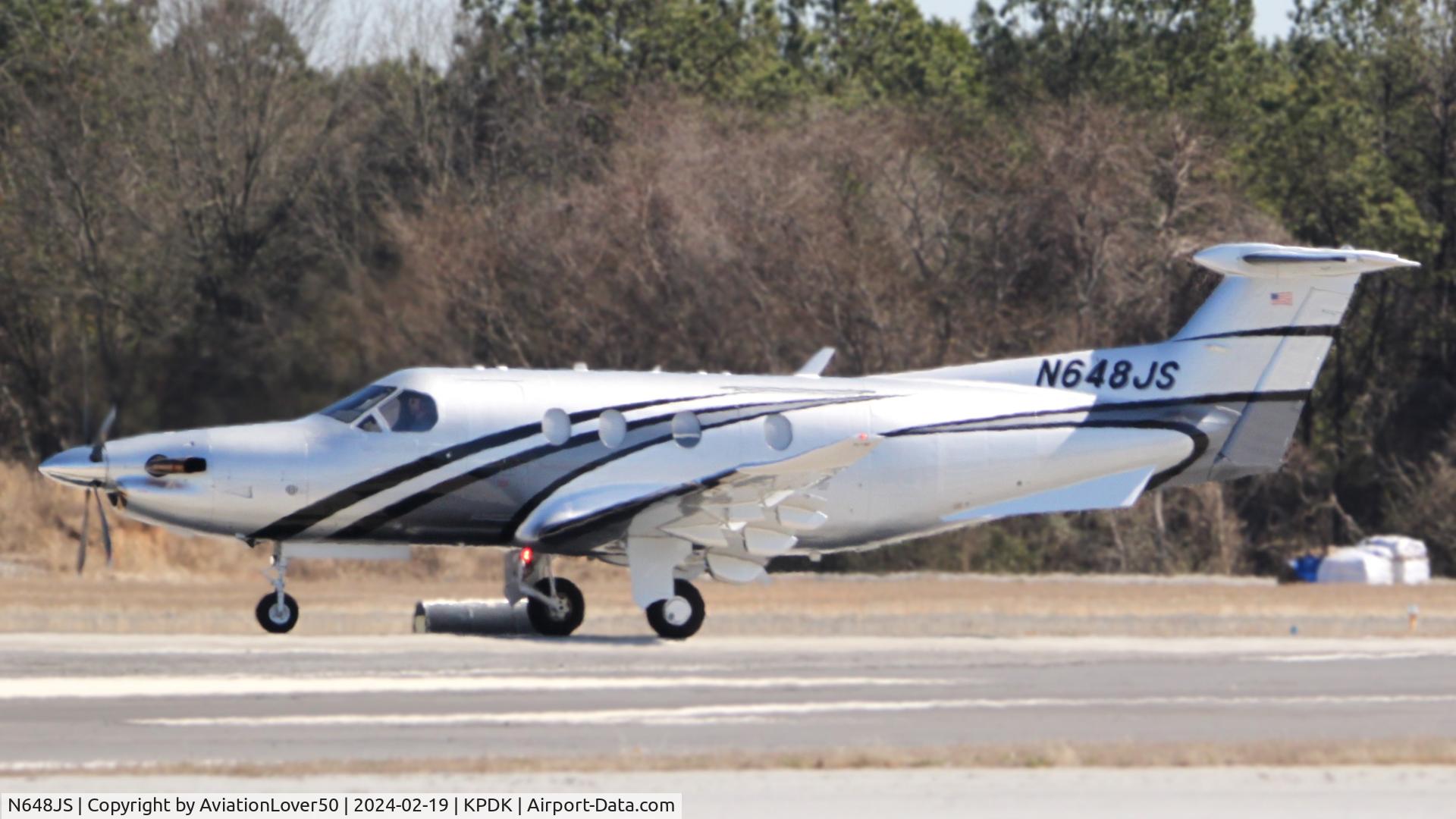 N648JS, Pilatus PC-12 NG C/N 1903, PC-12 NG