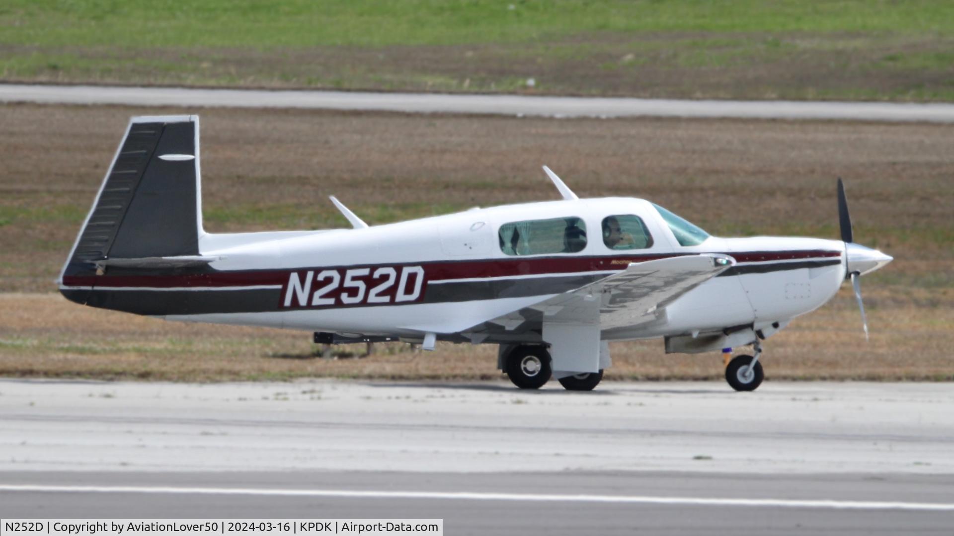 N252D, 1986 Mooney M20K C/N 25-1014, M20K Encore
