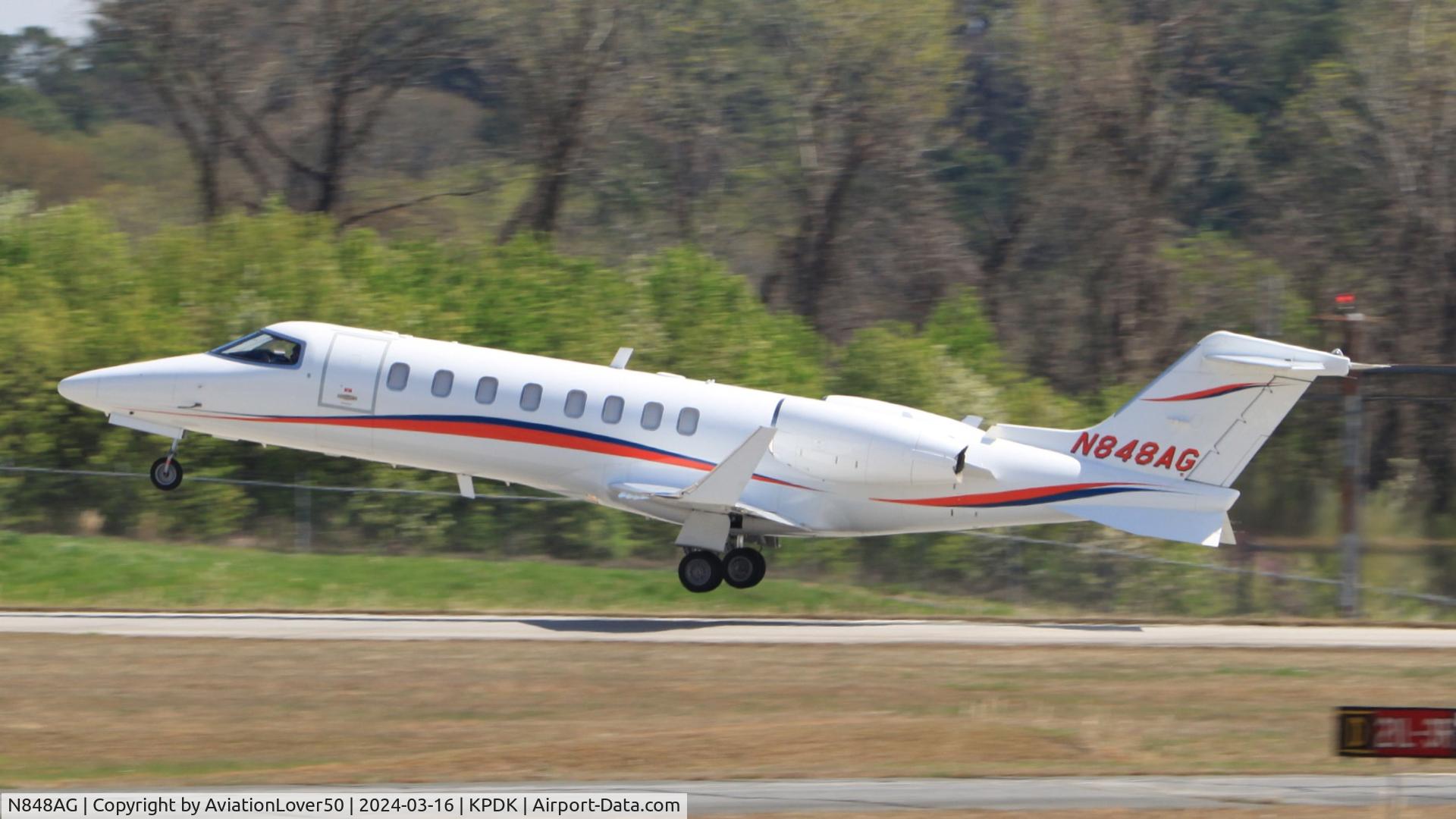 N848AG, 2009 Learjet 45 C/N 45-401, Northern Jet Management Lear 45