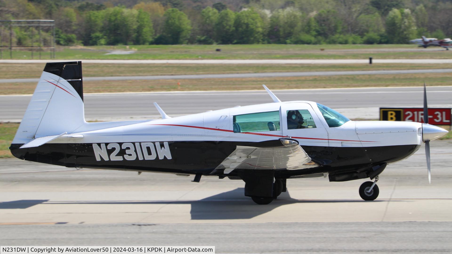 N231DW, 1979 Mooney M20K C/N 25-0144, M20K Encore