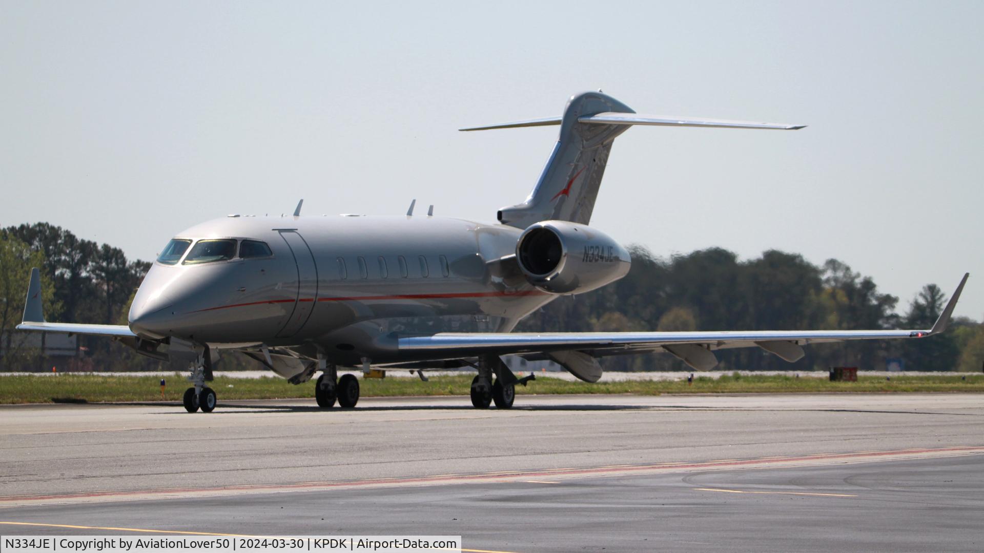 N334JE, 2022 Bombardier BD-100-1A10 C/N 20334, Vista America Challenger 300