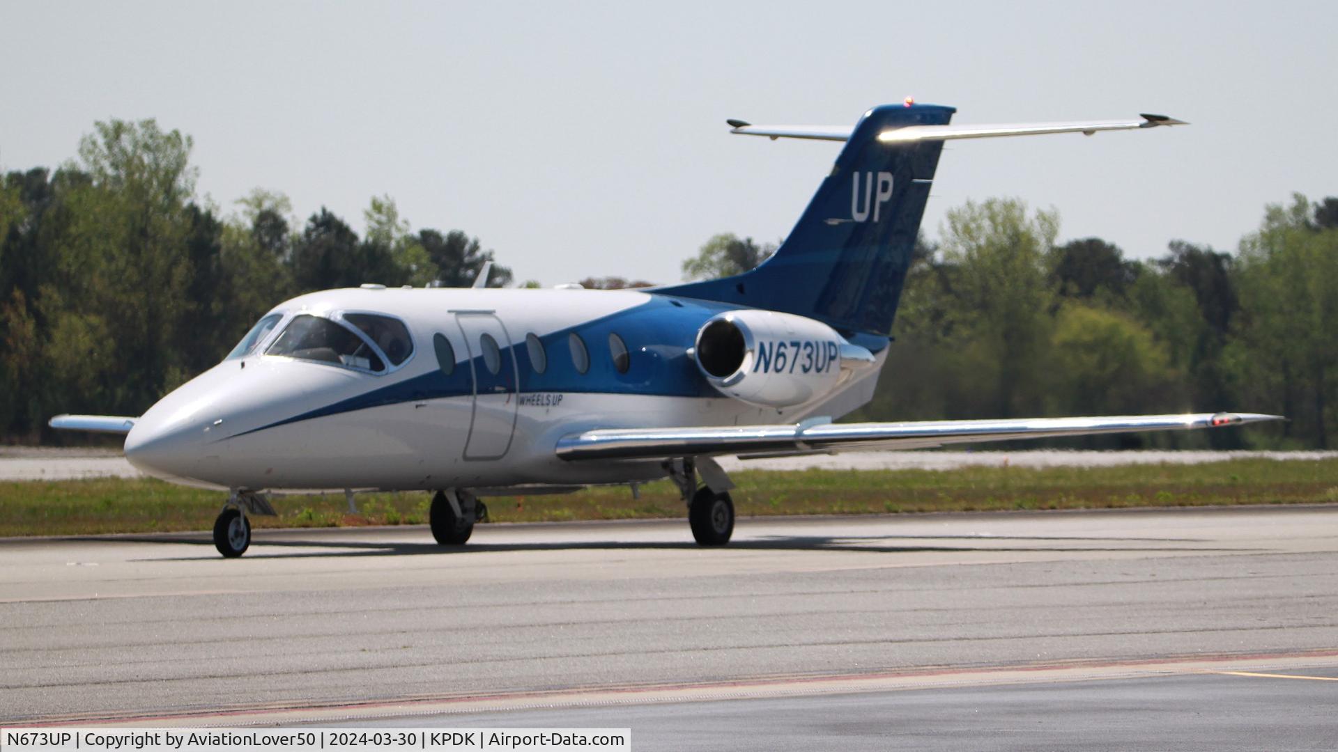 N673UP, Raytheon Aircraft Company 400A C/N RK-452, Wheels Up 400XP