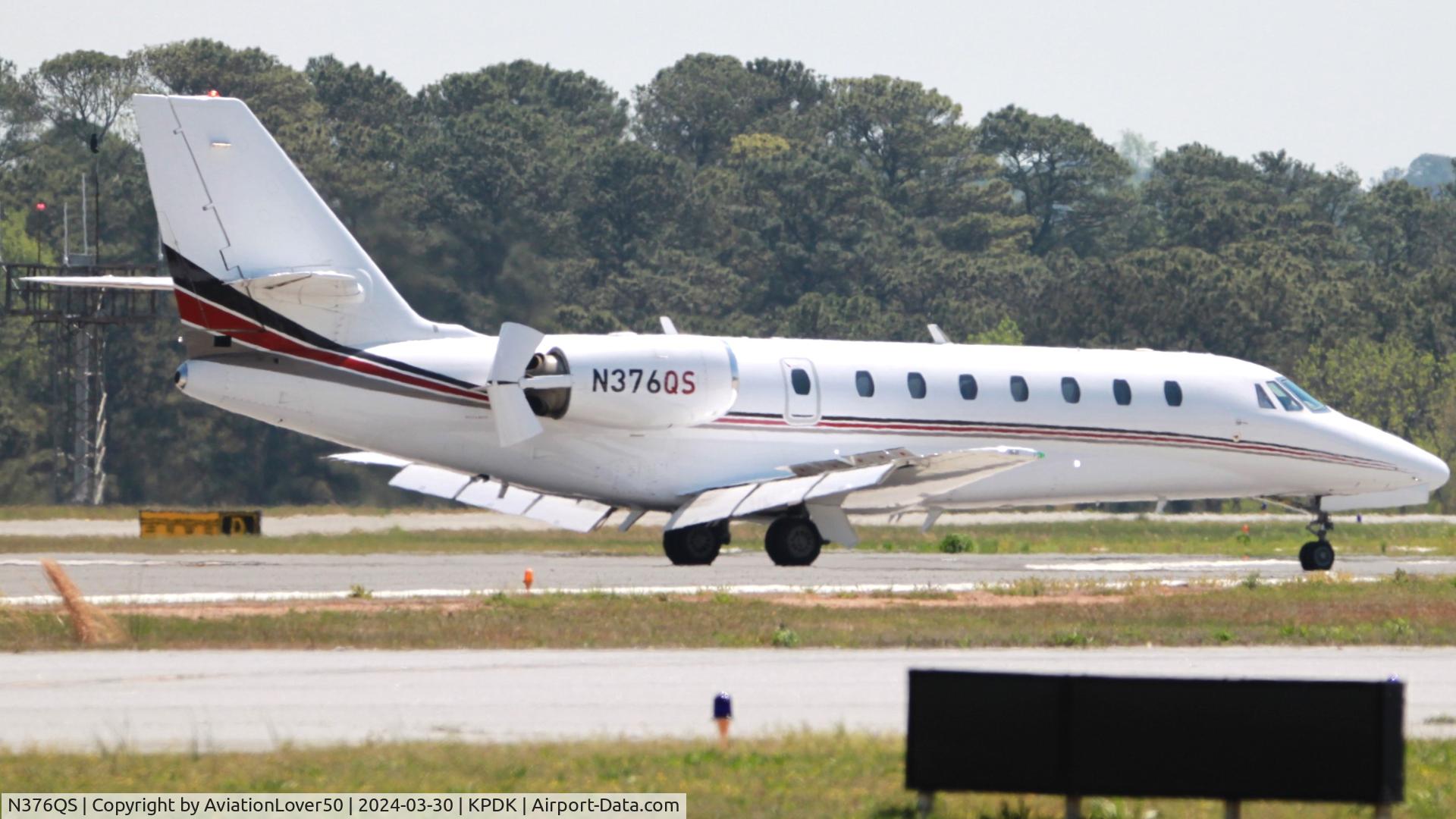 N376QS, 2007 Cessna 680 Citation Sovereign C/N 680-0180, NetJets Citation Sovereign