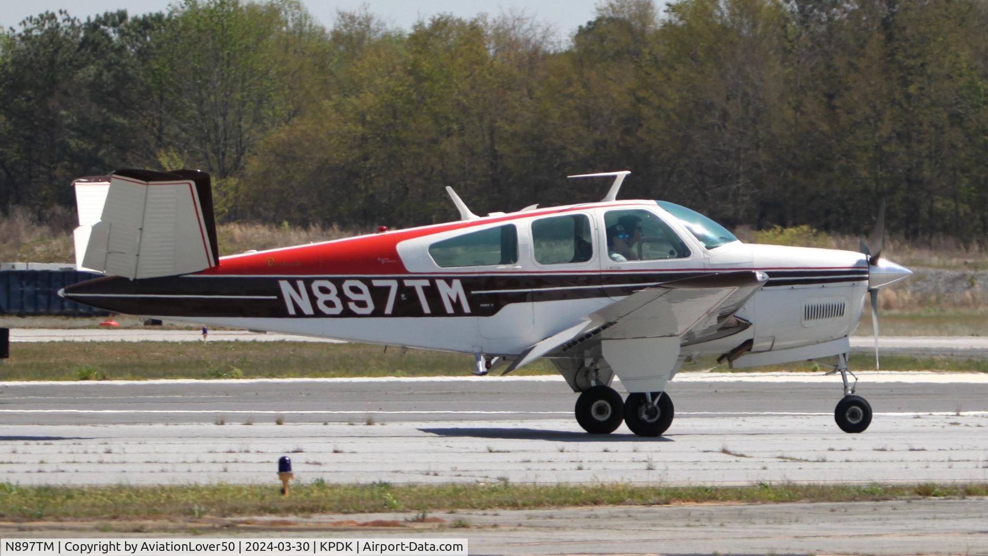 N897TM, 1965 Beech S35 Bonanza C/N D-7962, S35 Bonanza