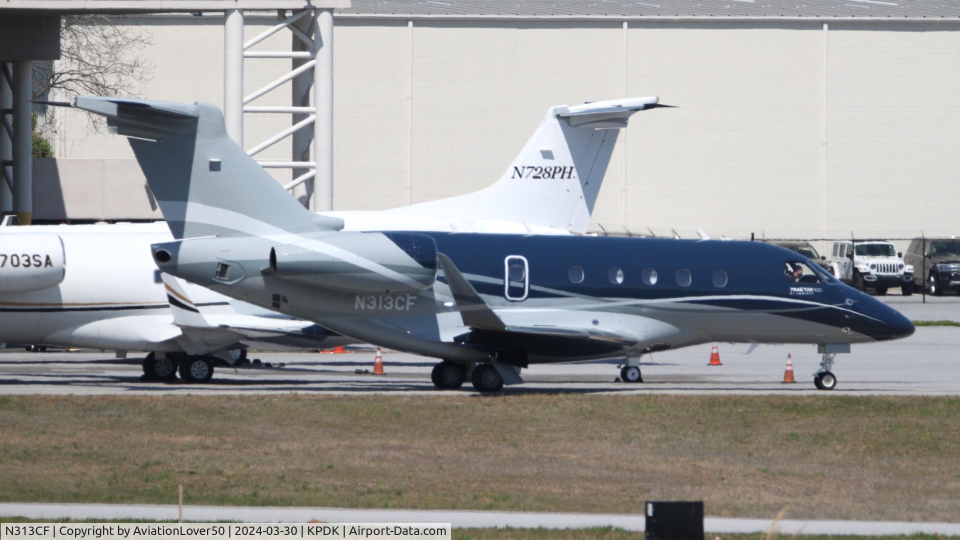 N313CF, 2022 Embraer EMB-545 Praetor 500 C/N 55010089, Praetor 500