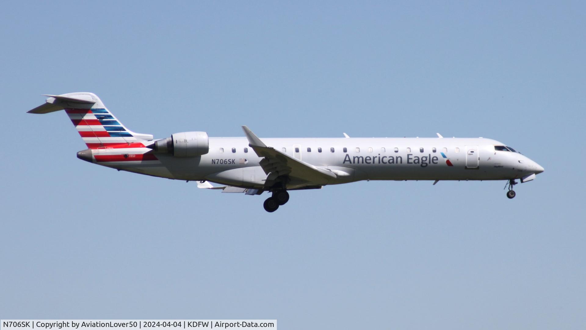 N706SK, 2004 Bombardier CRJ-701 (CL-600-2C10) Regional Jet C/N 10149, American Eagle CRJ7