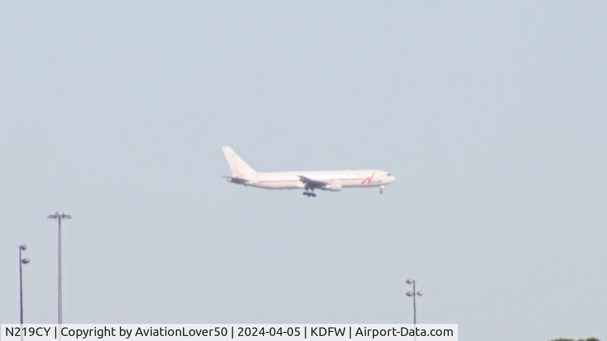 N219CY, 1989 Boeing 767-383/ER C/N 24358, ABX 763F