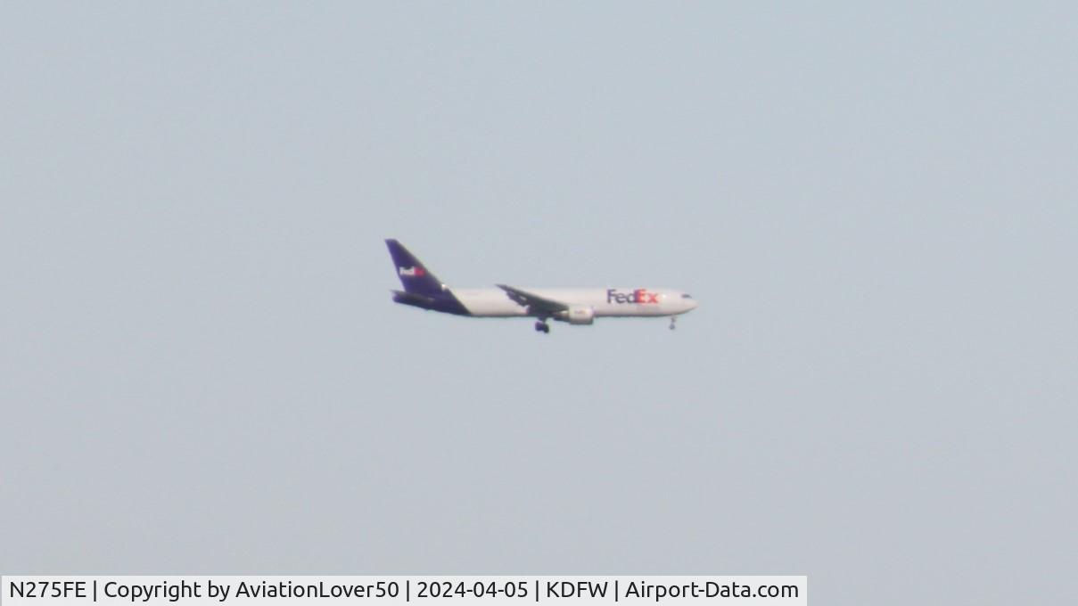 N275FE, 2021 Boeing 767-300F C/N 66245, FedEx 763F