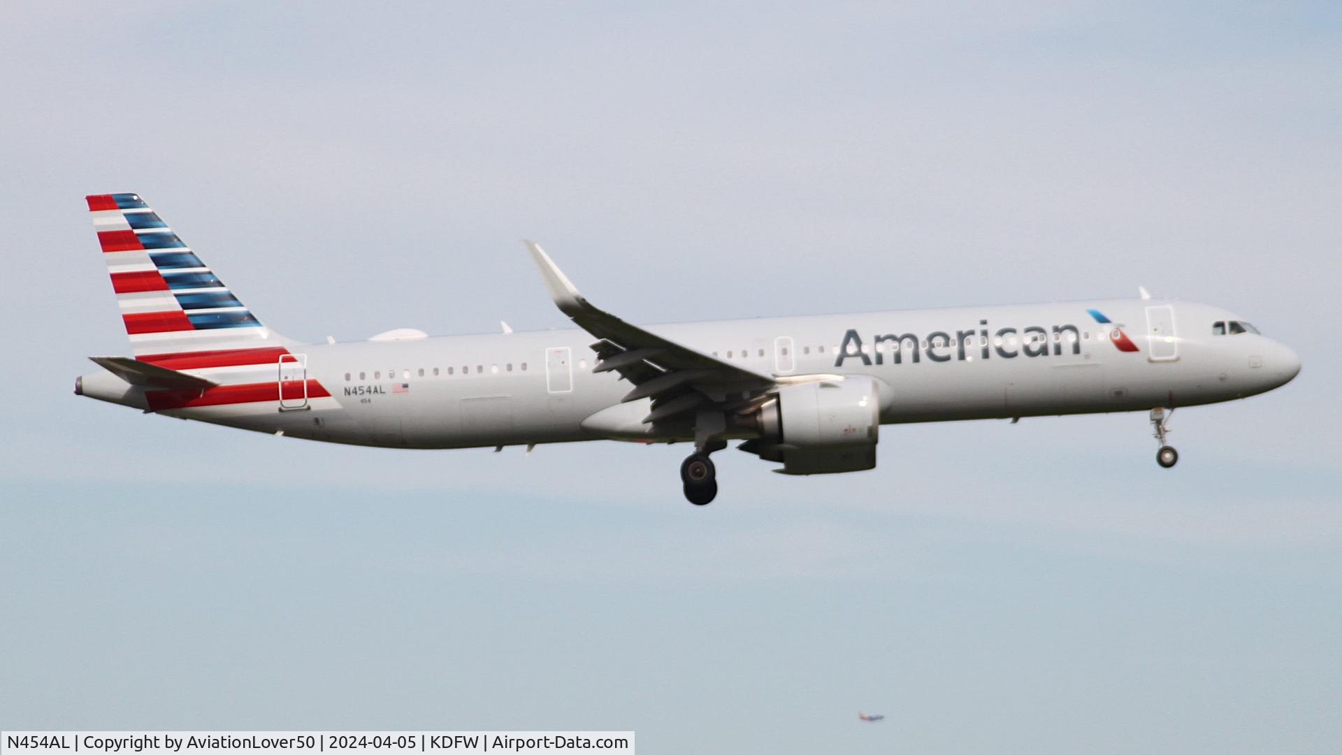 N454AL, 2022 Airbus A321-253NX C/N 10785, American A21N