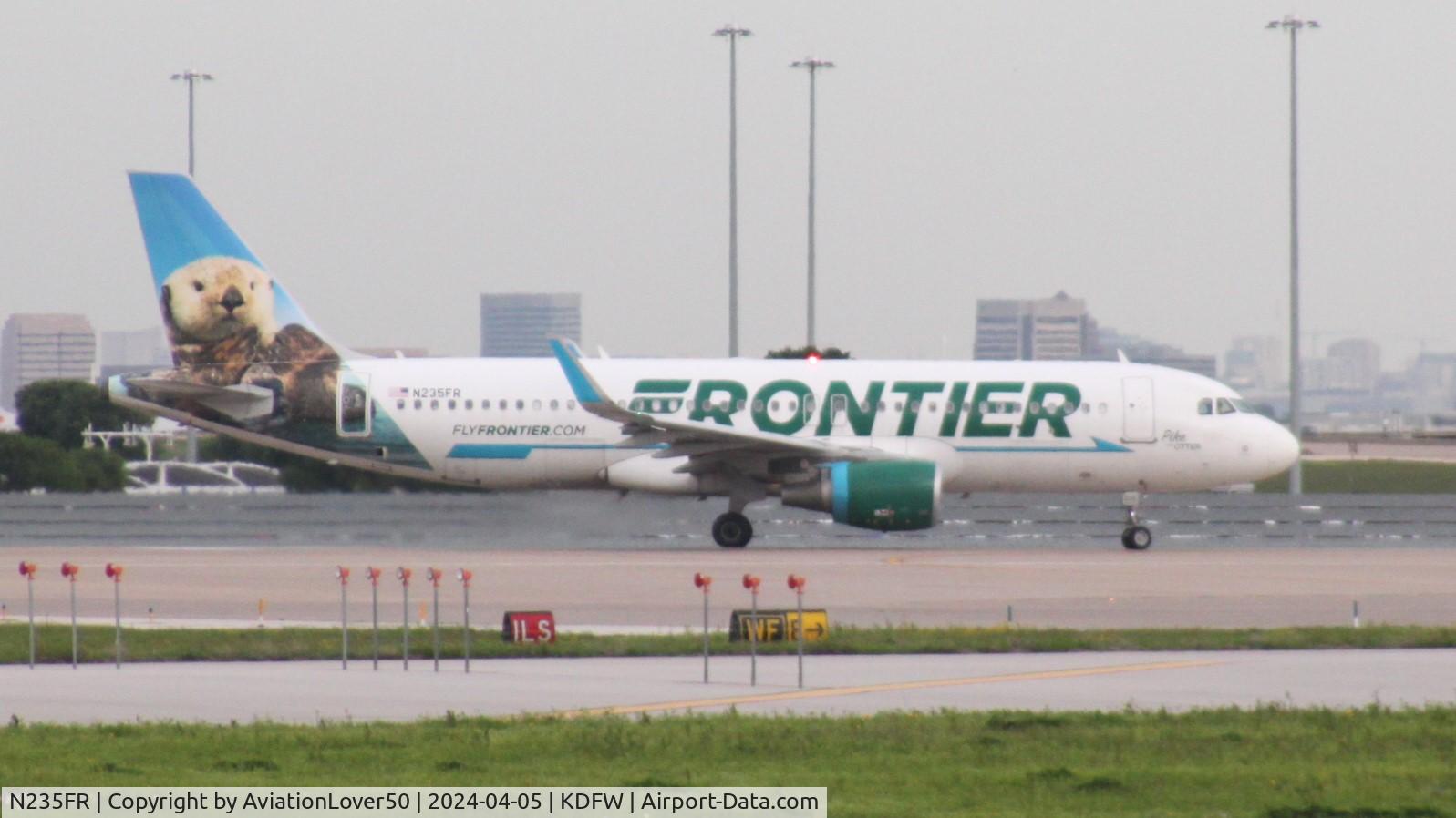 N235FR, 2016 Airbus A320-214 C/N 7272, Frontier A320